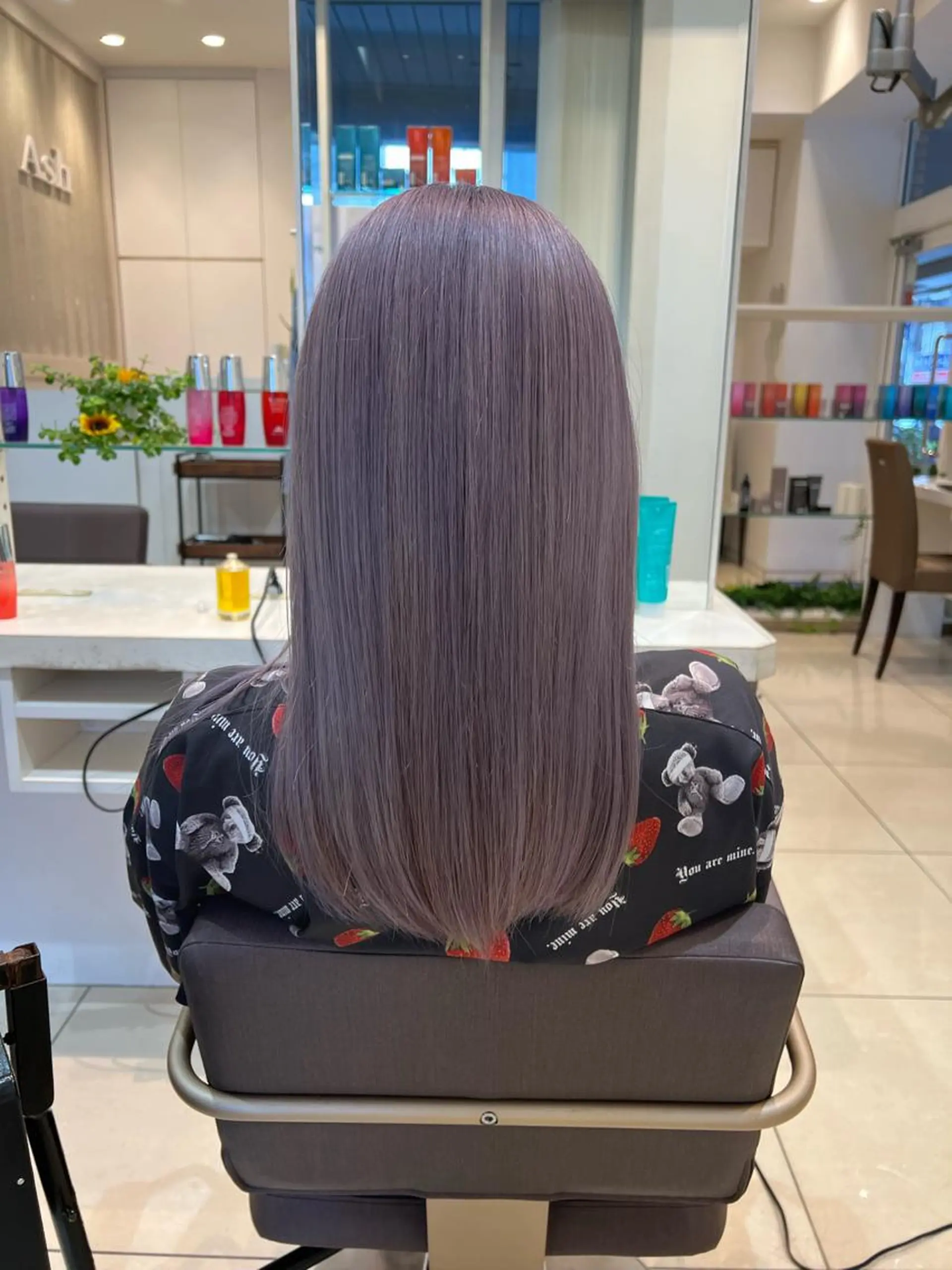 セミロング カラー はだゆうき @hadadan08のヘアスタイル