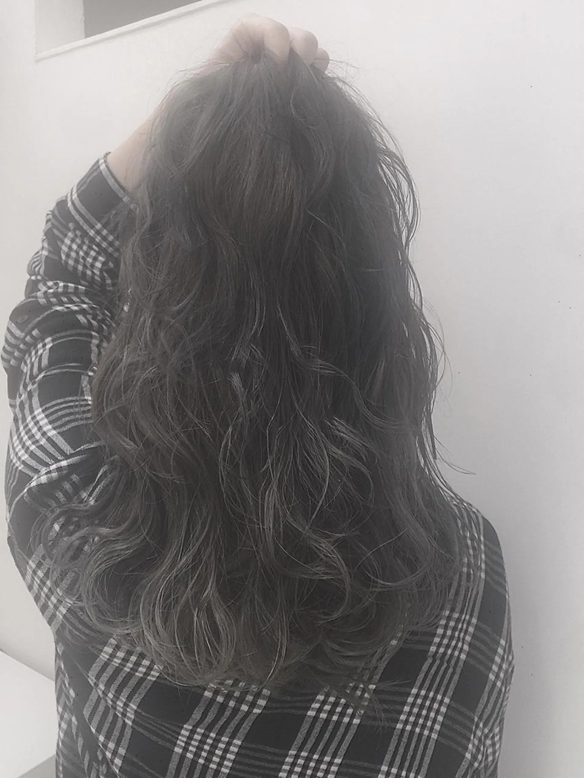 ミディアム カラー パーマ LAS 代表 ナガカワ コウヘイのヘアスタイル