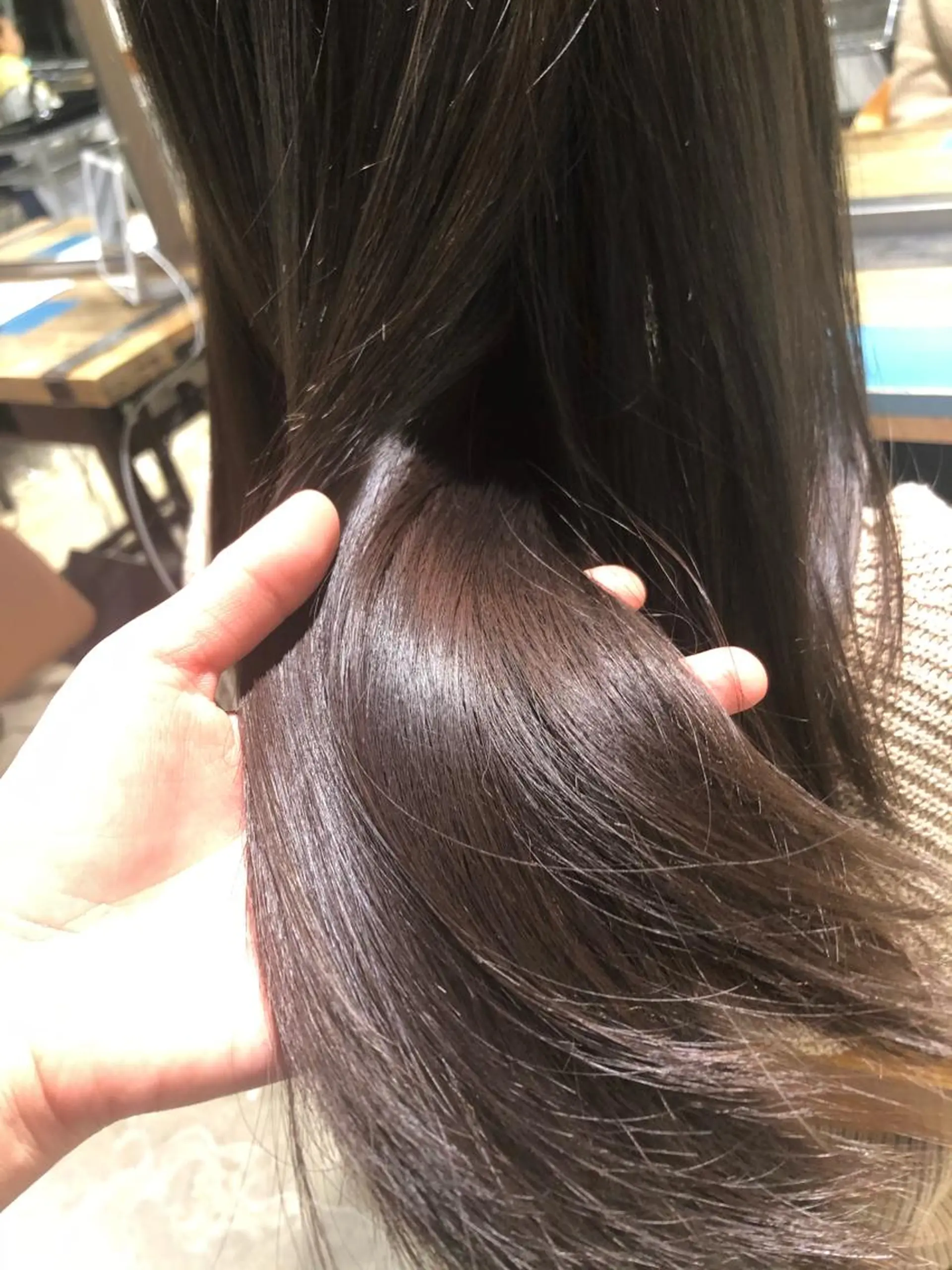 ロング 【柔らか透明感✨/ 似合せ前髪】大石葉月のヘアスタイル