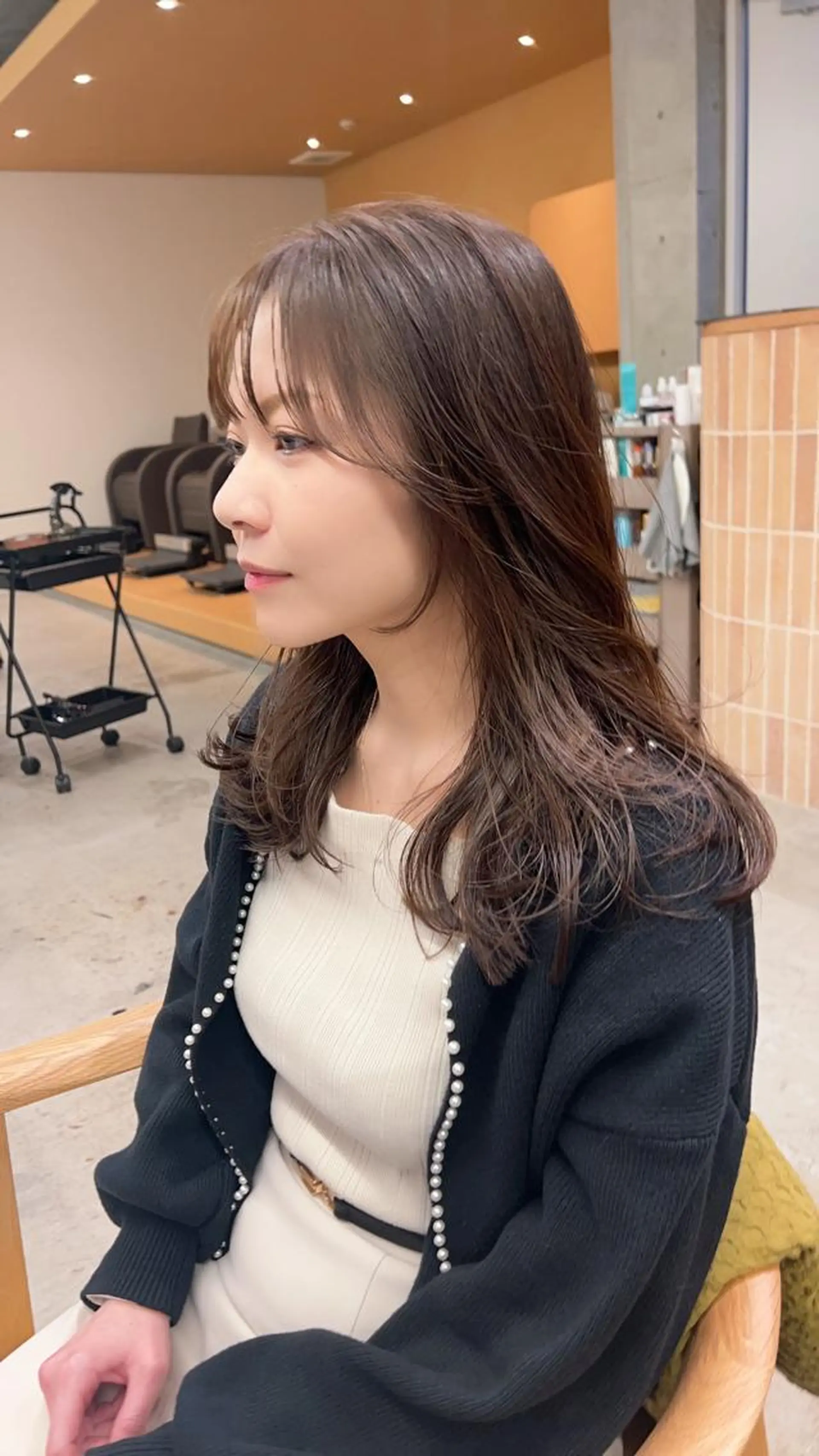 ロング カラー ロングレイヤー レイヤーカット ロング 誰よりも丁寧なカット 🍀小林輝のヘアスタイル