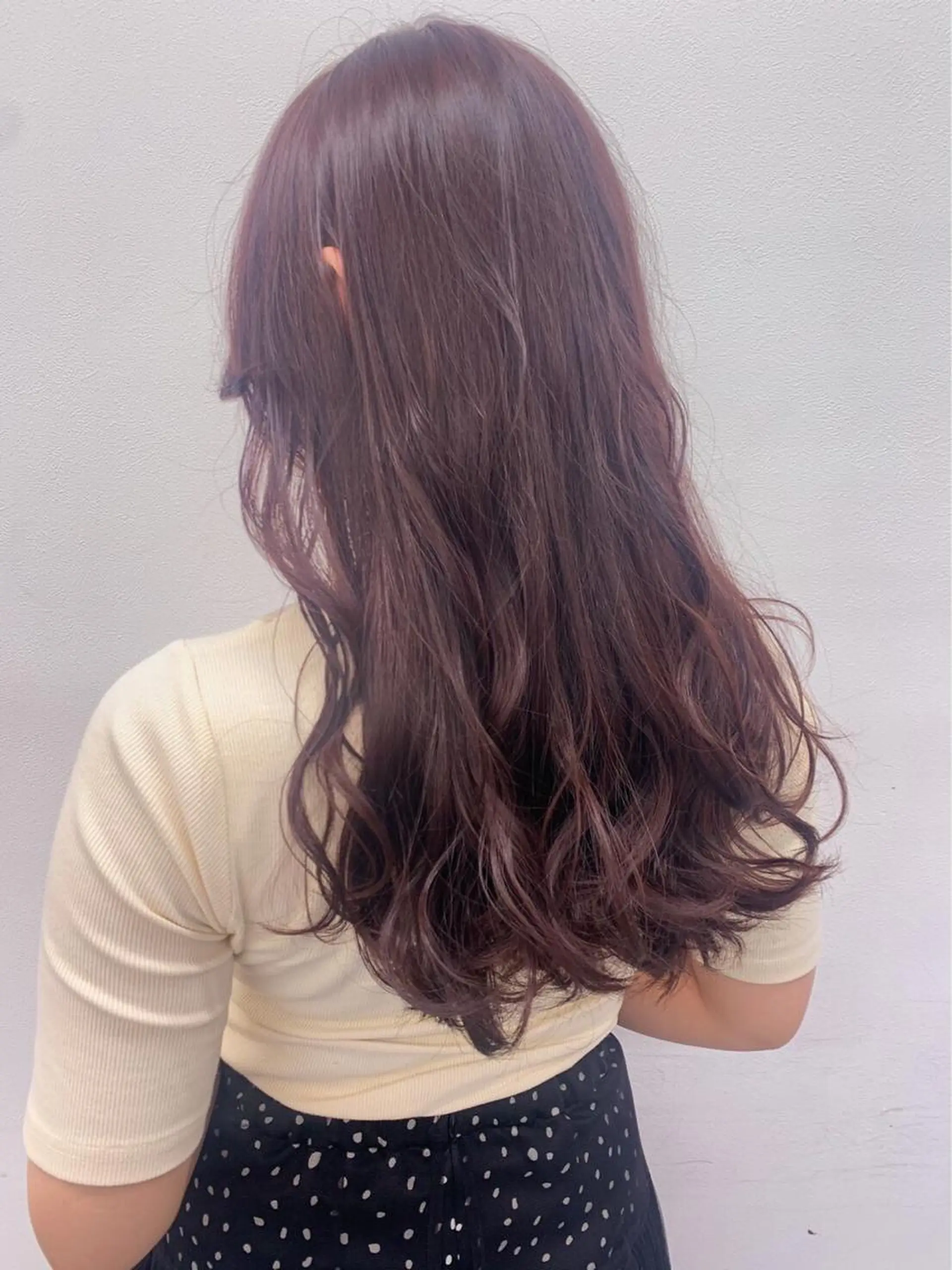 ロング カラー ベージュカラー ラベンダーカラー ラベンダーベージュ カット ヘアカラー トリートメント ヘアセット 透明感カラー🤍 Kaitoのヘアスタイル