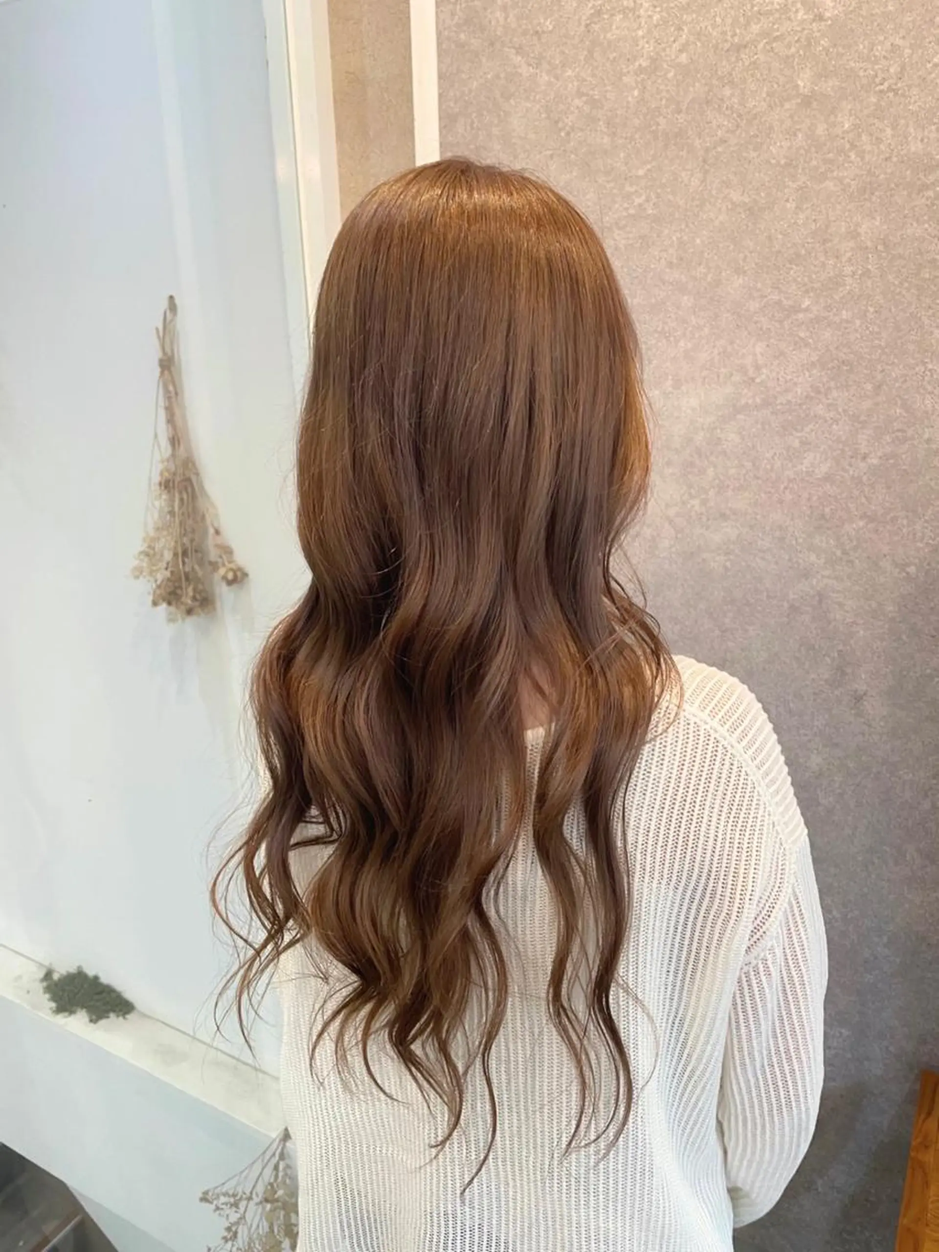 ロング カラー ベージュカラー ヘアカラー silk🕯 hikaruのヘアスタイル