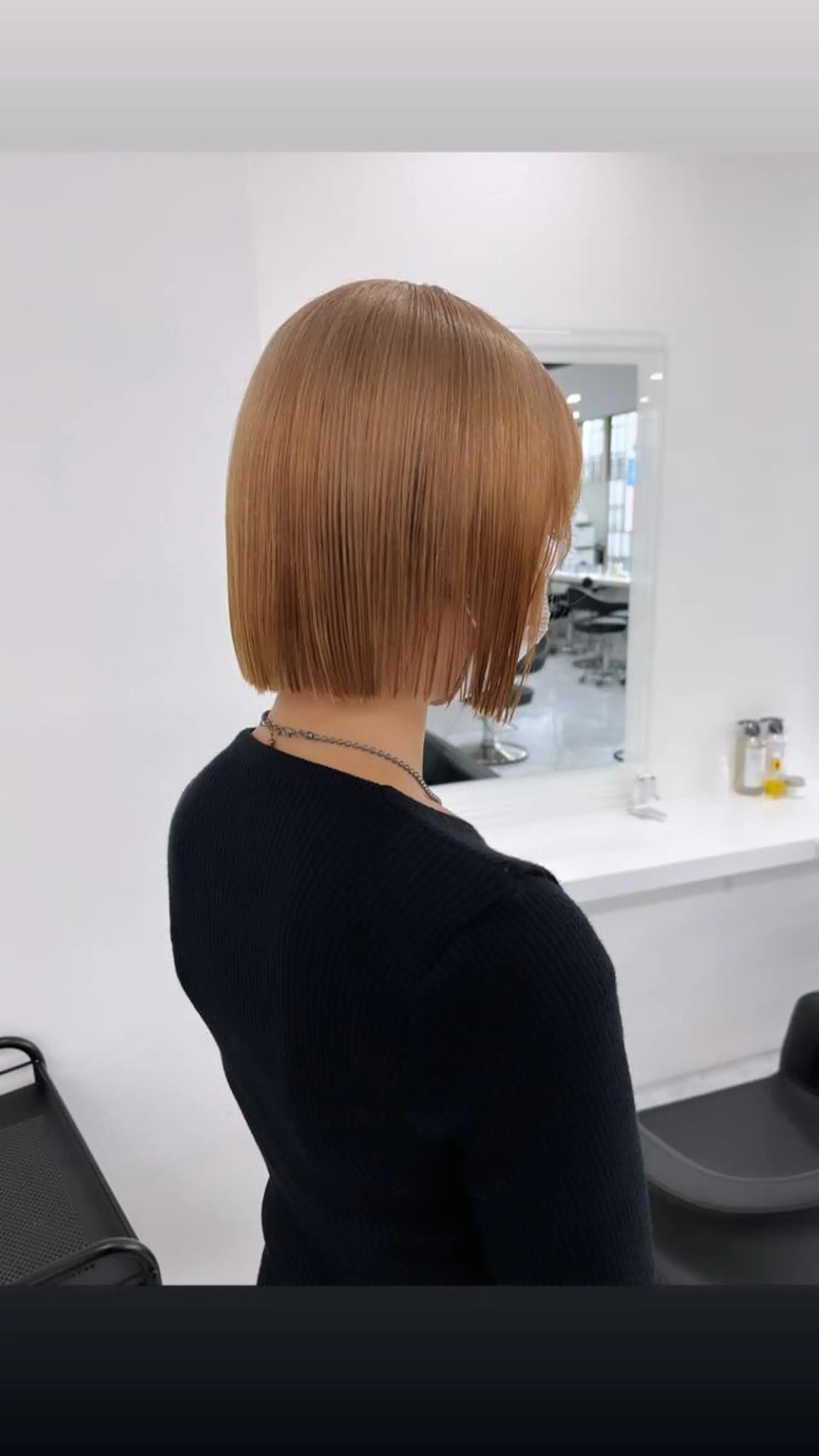 ショート カラー ハイトーンカラー ボブ eyelist♡ ao.CHIYOKAのマツエク・マツパデザイン