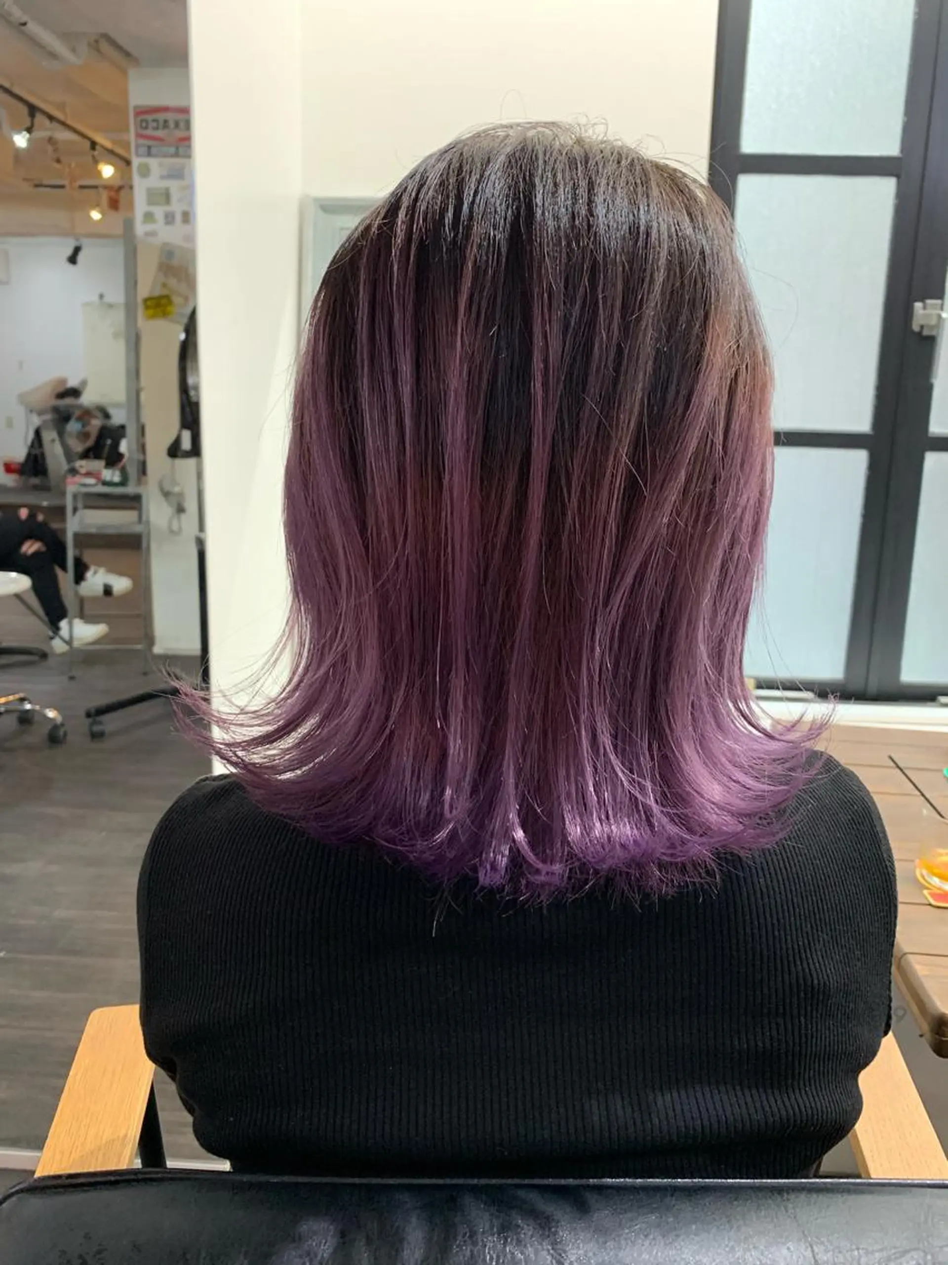 ミディアム 家田 竜のヘアスタイル