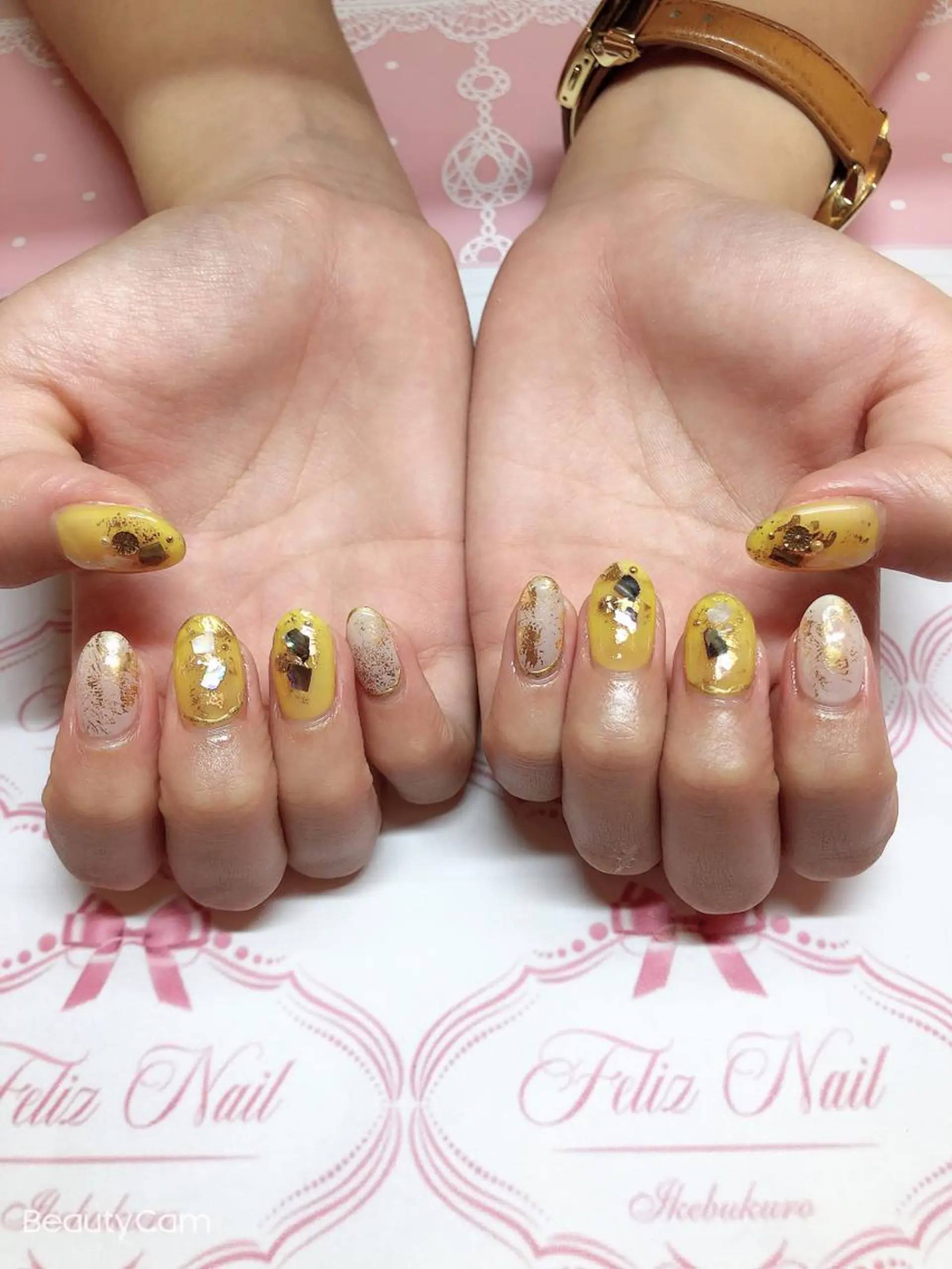 ネイル クリアネイル ジェルネイル パラジェル ハンドネイル ユキカ （ネイリスト）のネイルデザイン