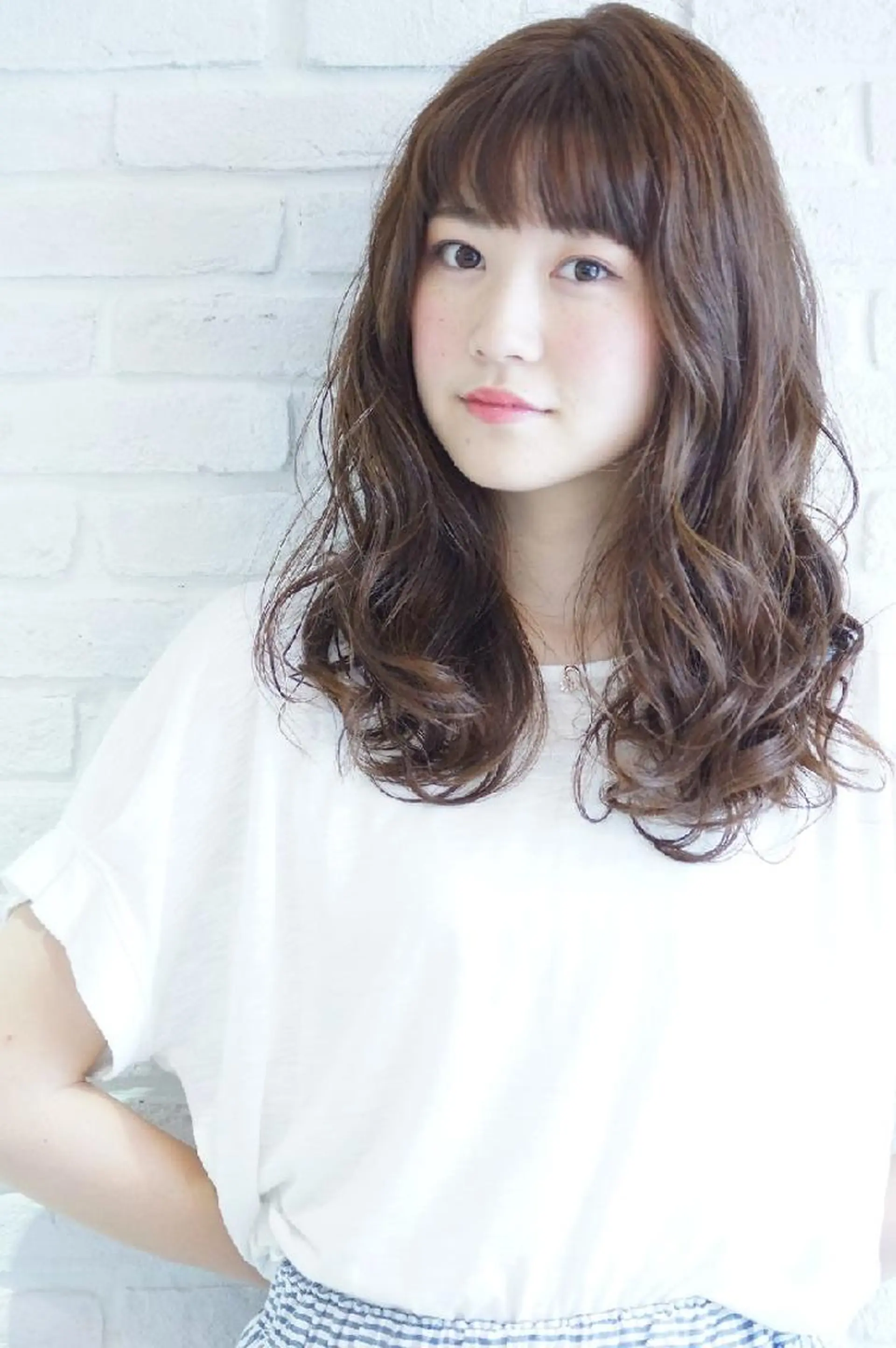 セミロング NEWI京橋 *satokoのヘアスタイル