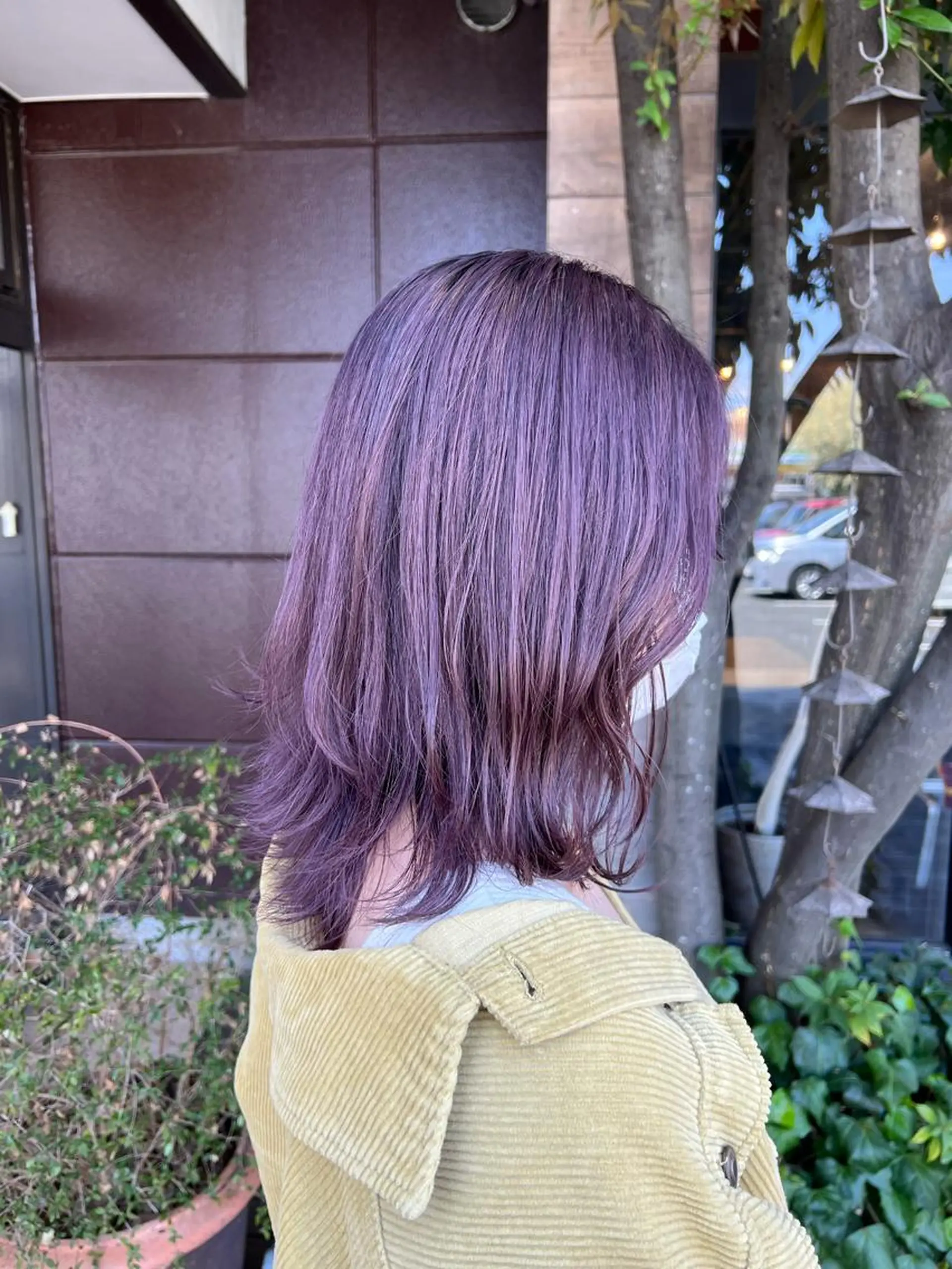 ミディアム カラー 毛流れフェザー スタイル🔹竹内凌のヘアスタイル