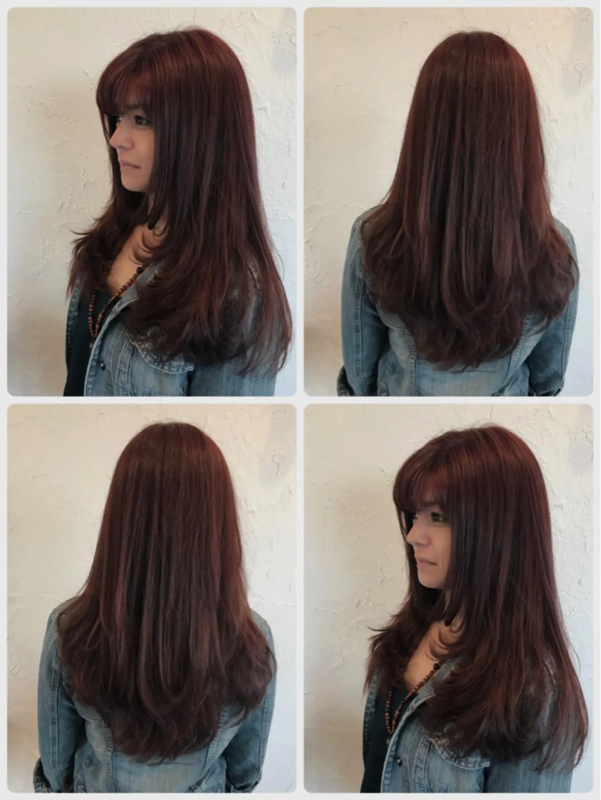 ロング カラー パーマ ヘアアレンジ 美容室 ソンリエのヘアスタイル