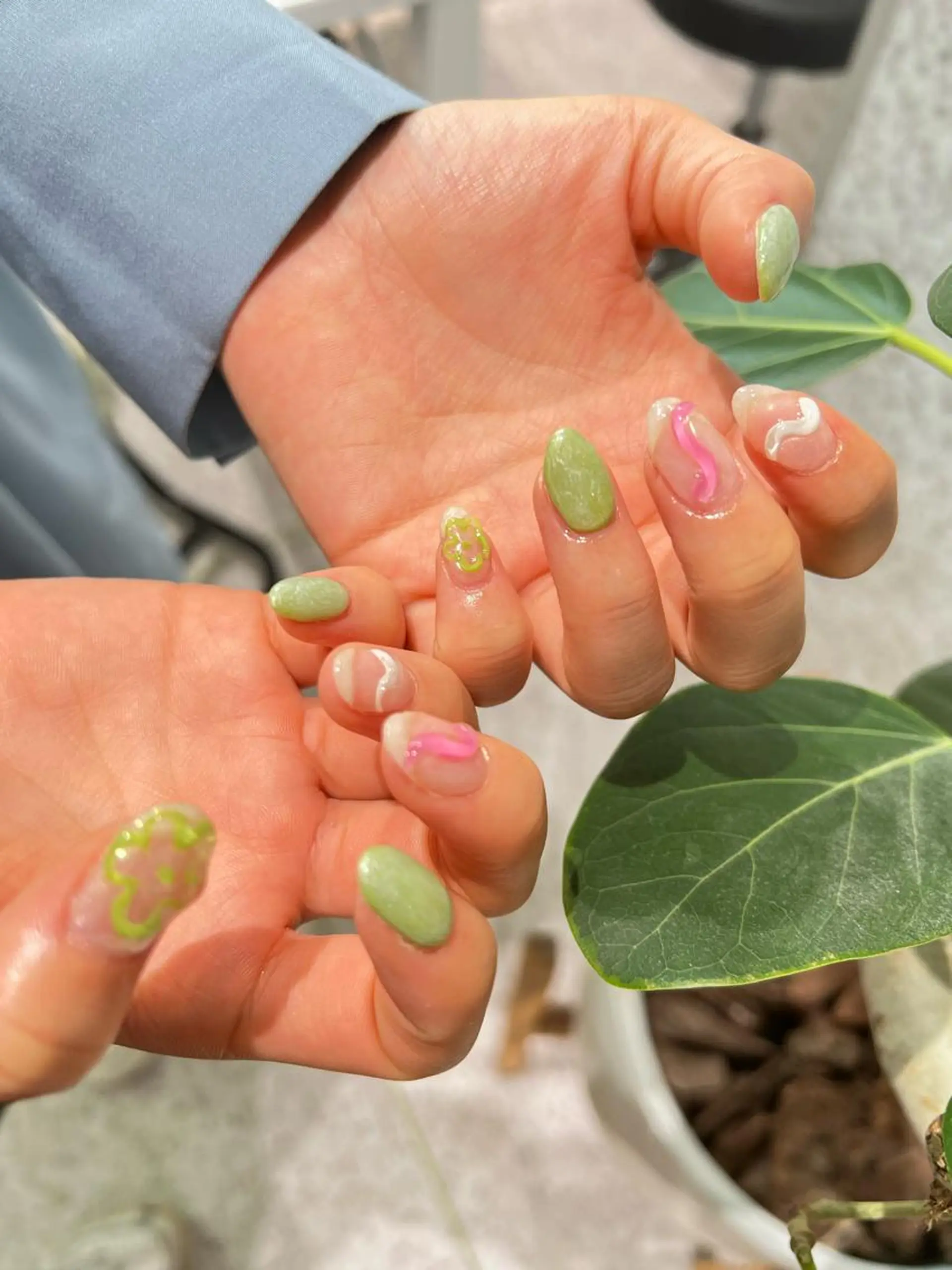 ネイル 個性派/中韓ネイル SAKURAのネイルデザイン