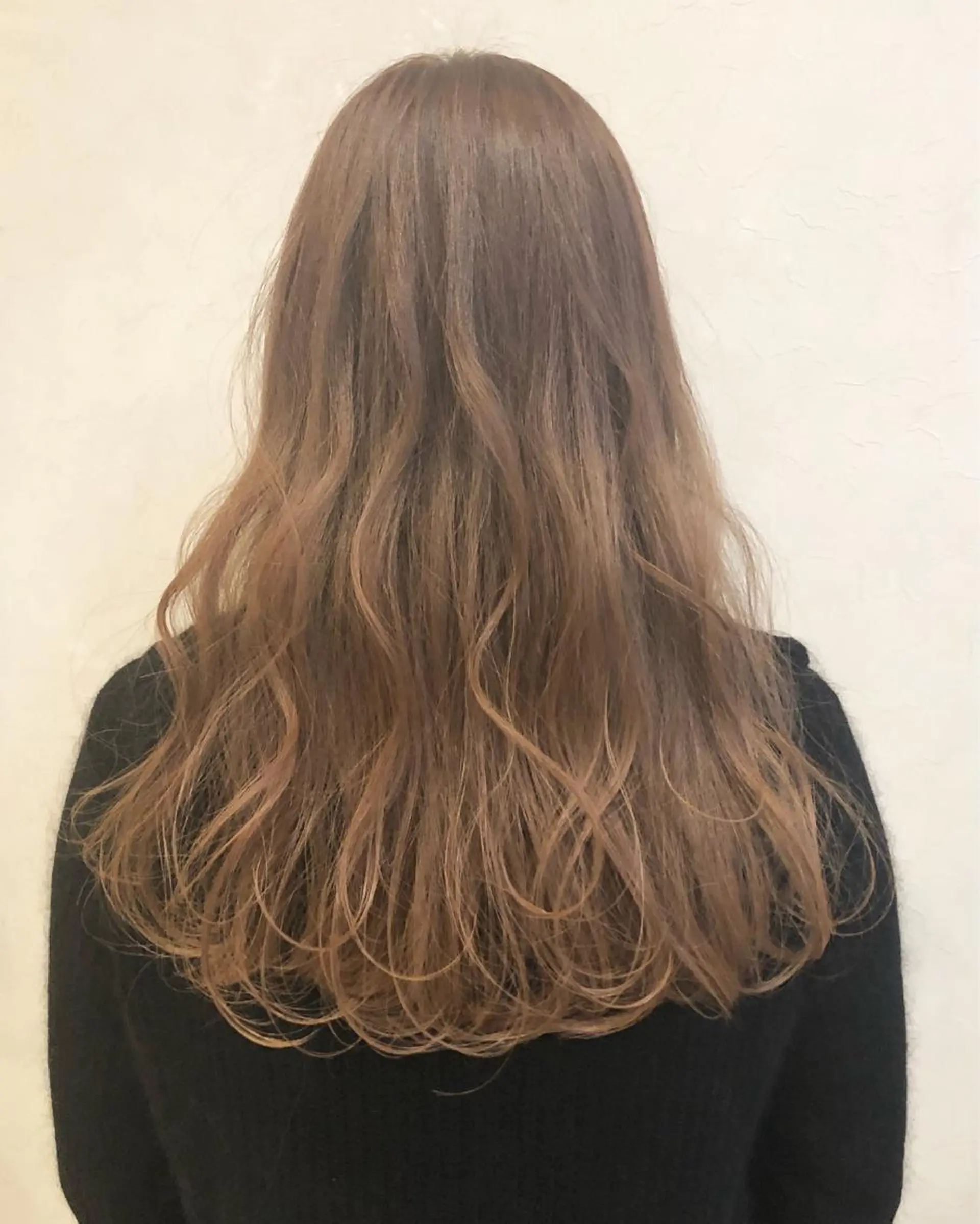 ロング カラー nakahara madokaのヘアスタイル