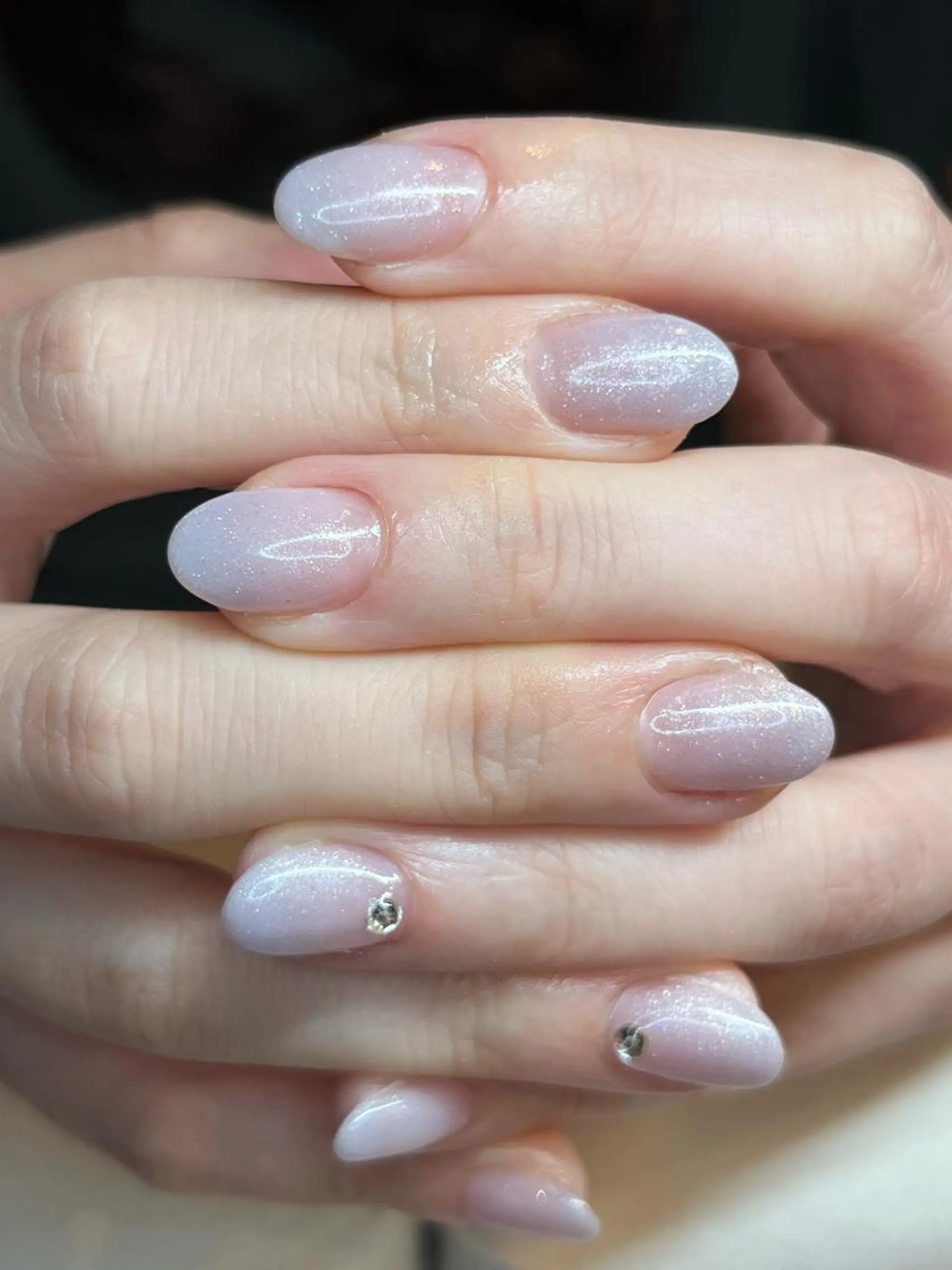 ショート カラー ネイル アートネイル オフィスネイル ワンカラーネイル ショートネイル ネイルサロン　リリーブランシュ所属・森 瑞紀のネイルデザイン