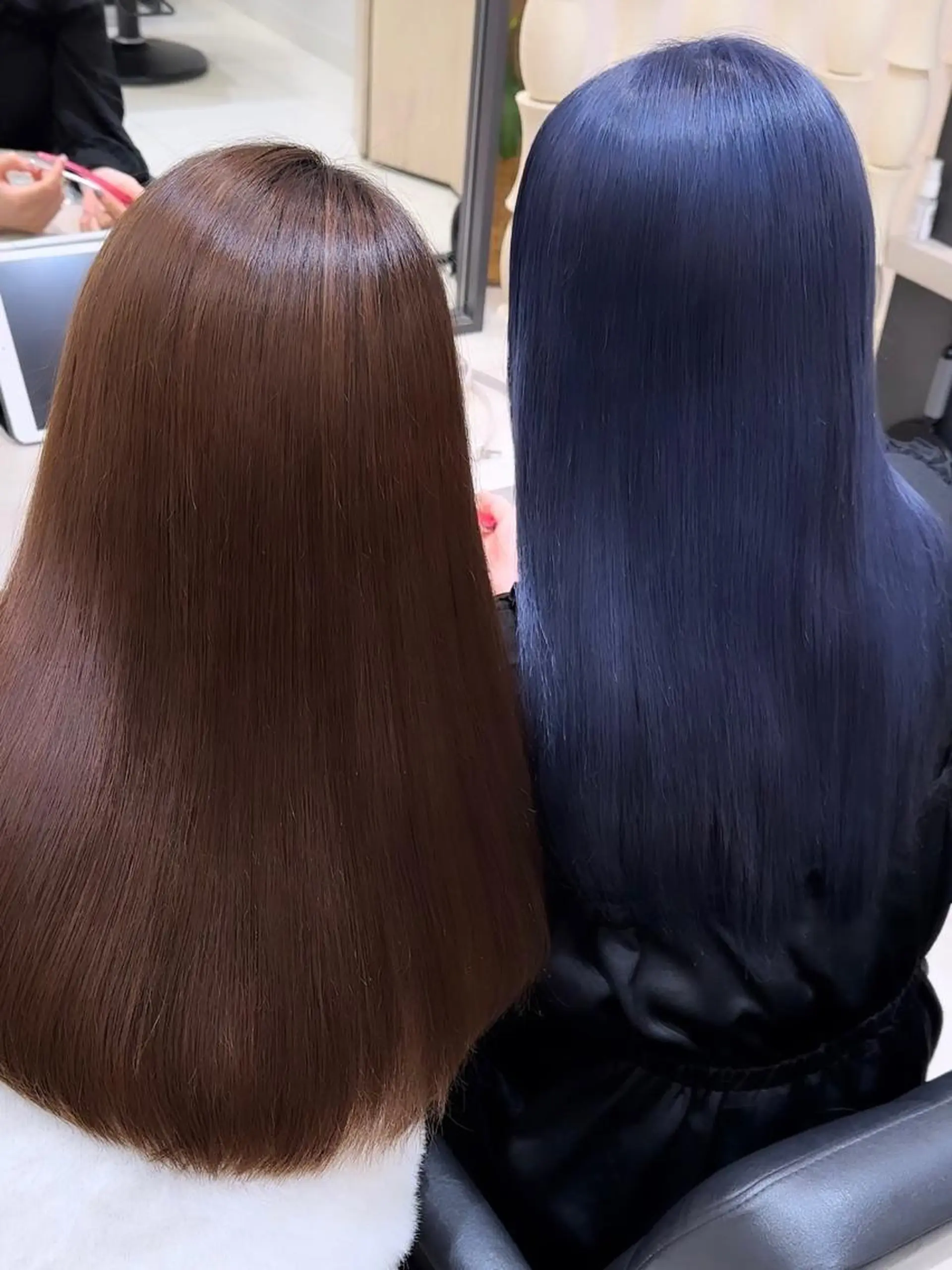 ロング カラー カット ヘアカラー トリートメント 💎銀座.大人可愛い 🩶上品ヘア💎のヘアスタイル