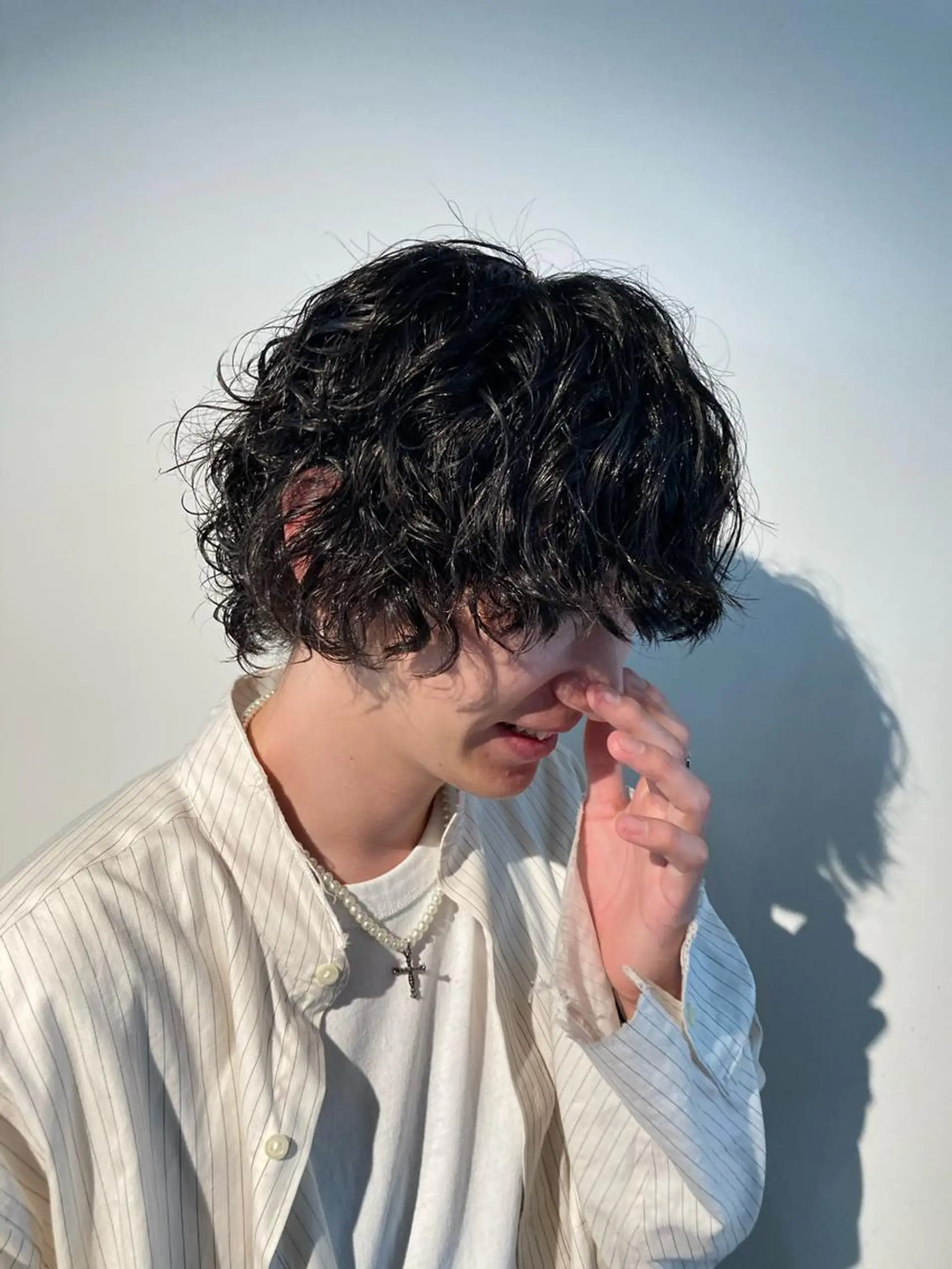 パーマ メンズ 🛑柔らか透明感 カラー🛑大谷のヘアスタイル