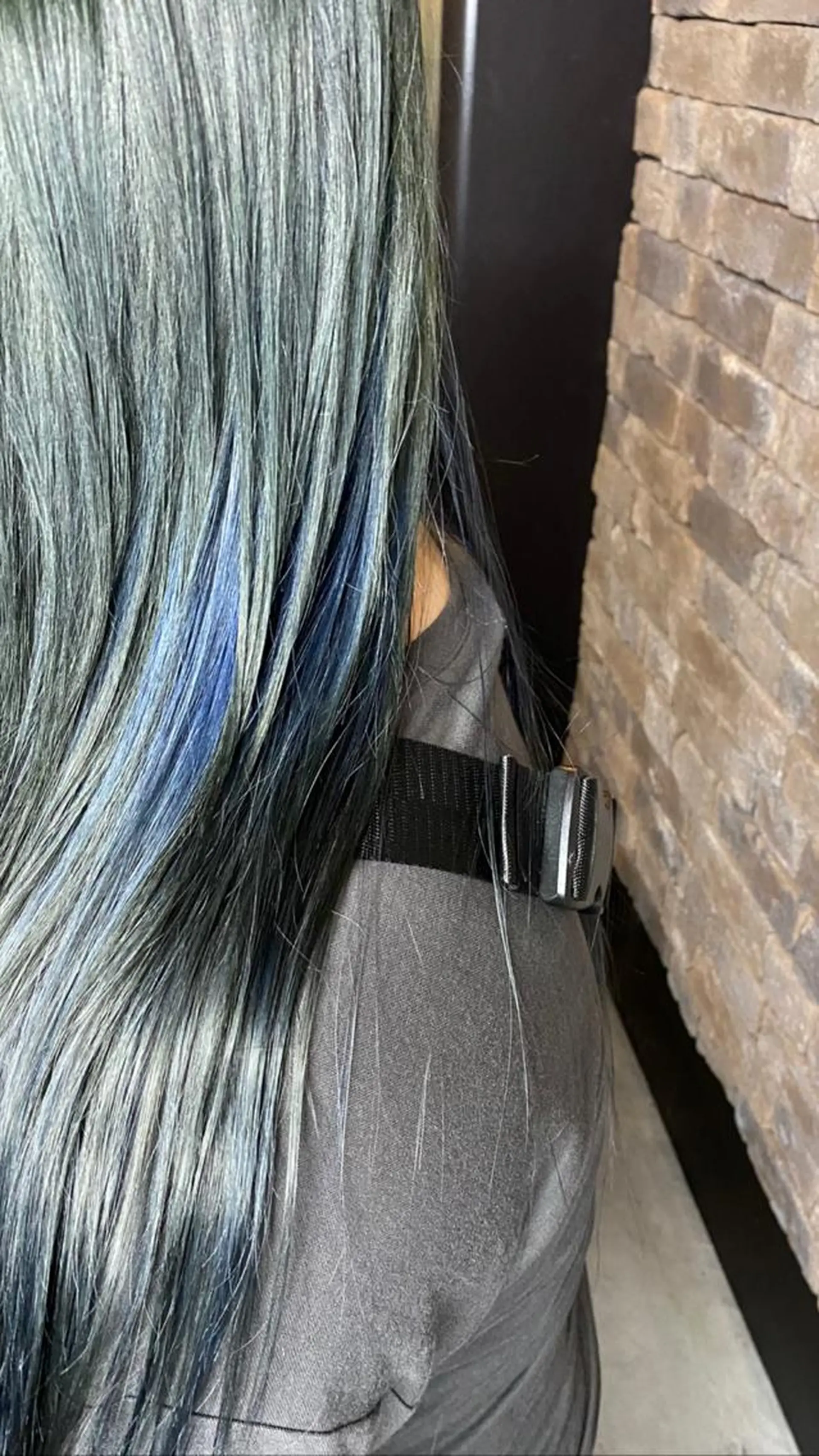 ロング 松岡 昇のヘアスタイル