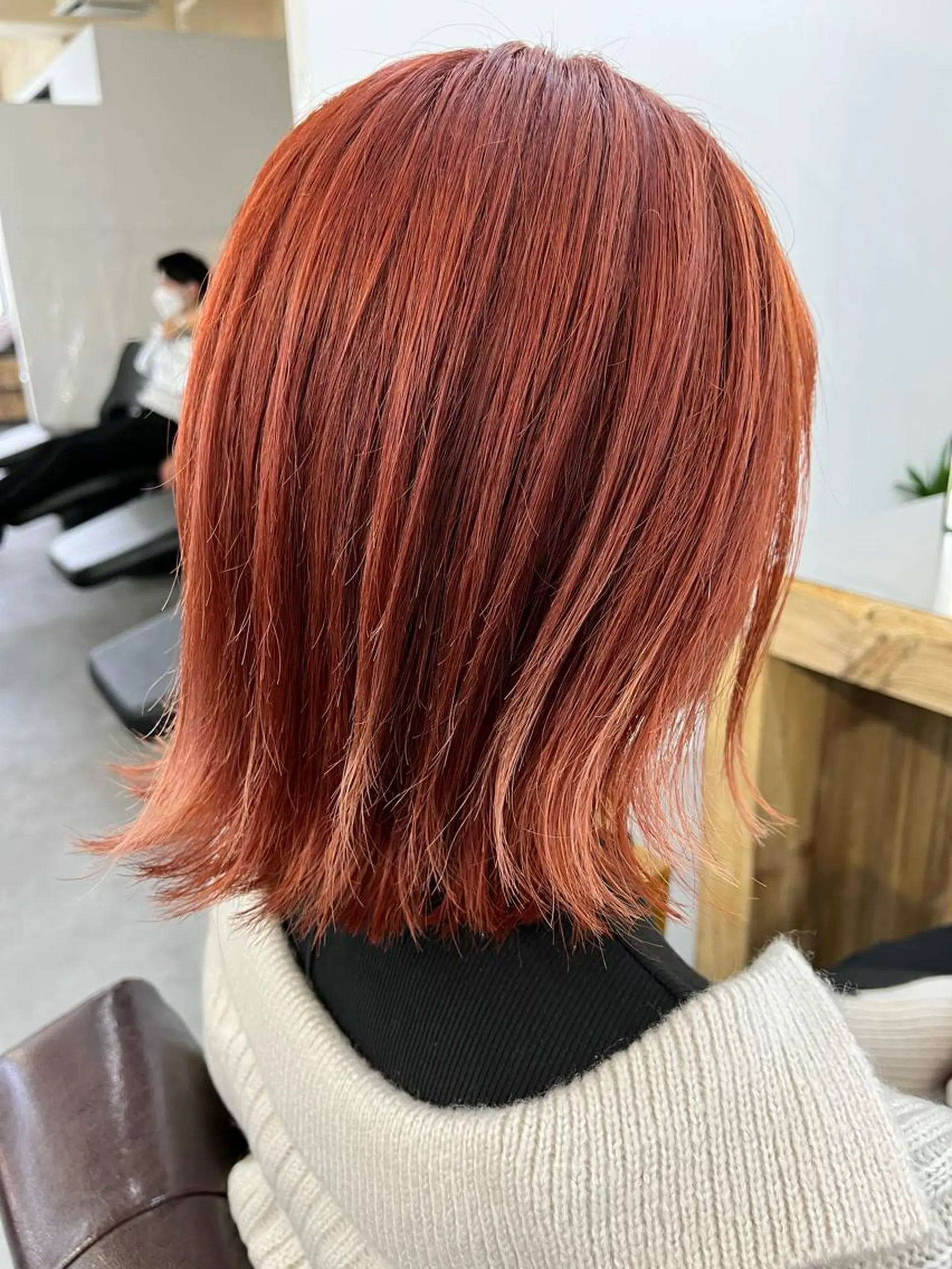 ミディアム カット ヘアカラー ✂️波パーマ⭐️ツイ スパ✂️RYOのヘアスタイル