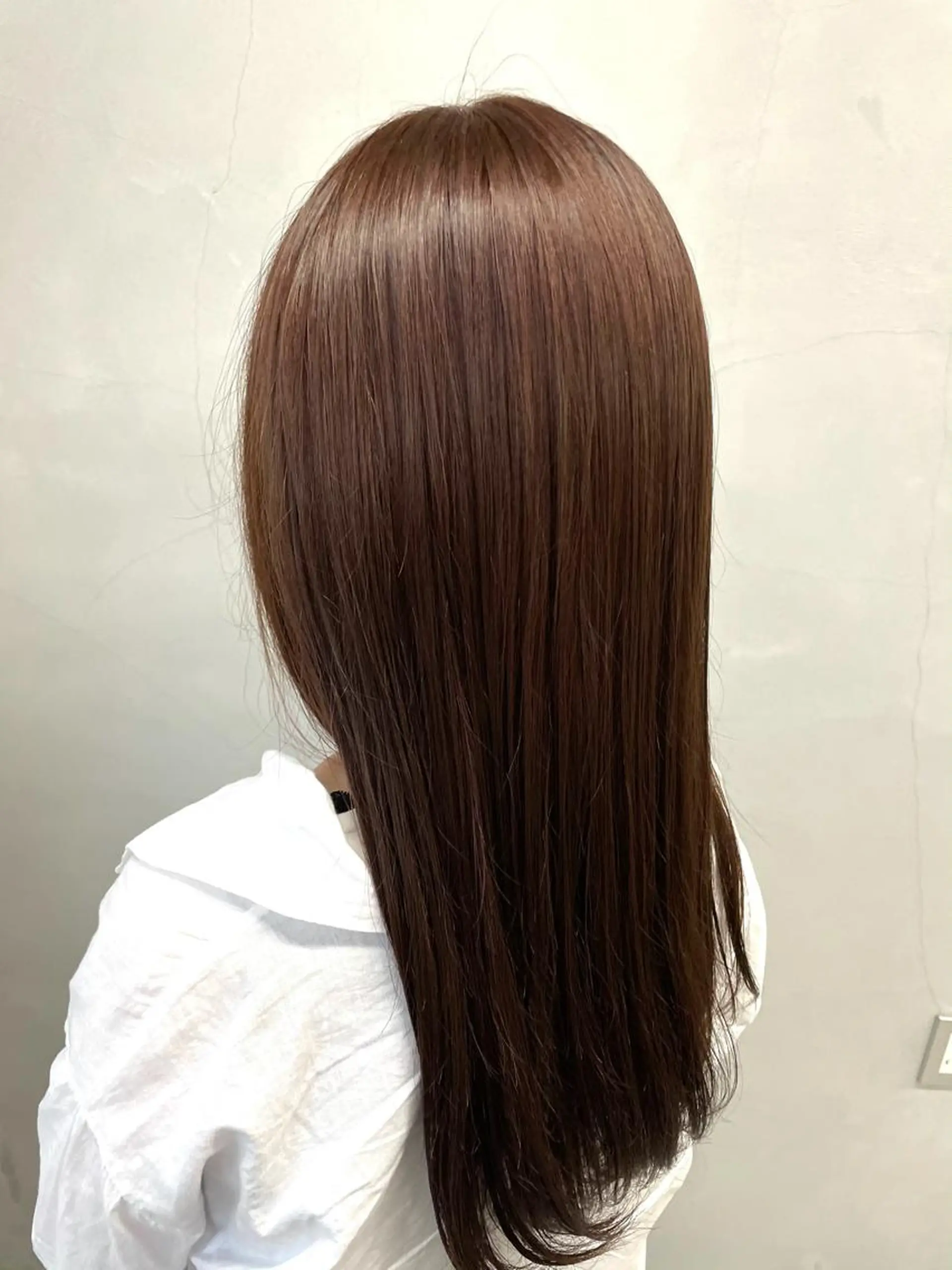 カラー ブリーチ ブリーチなしカラー miu .のヘアスタイル