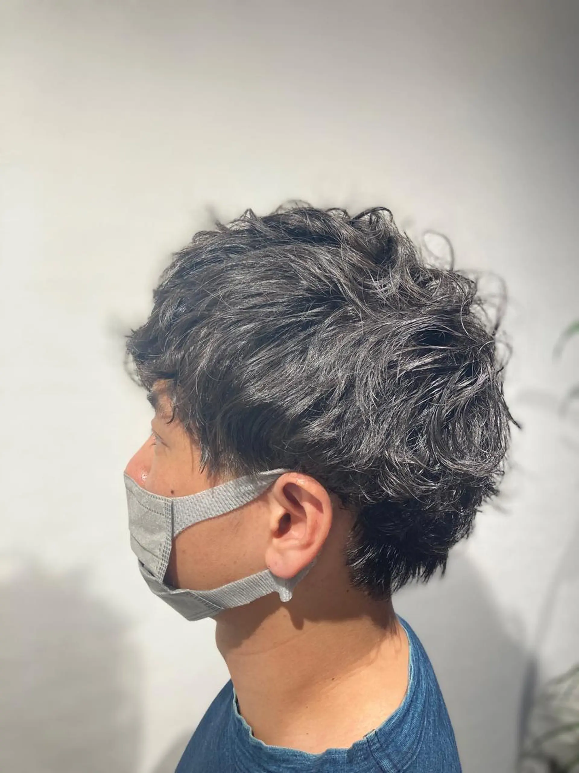 ショート パーマ メンズ パーマ ヘッドスパ メンズ特化💥荻窪 No.1柴田憲秀のヘアスタイル