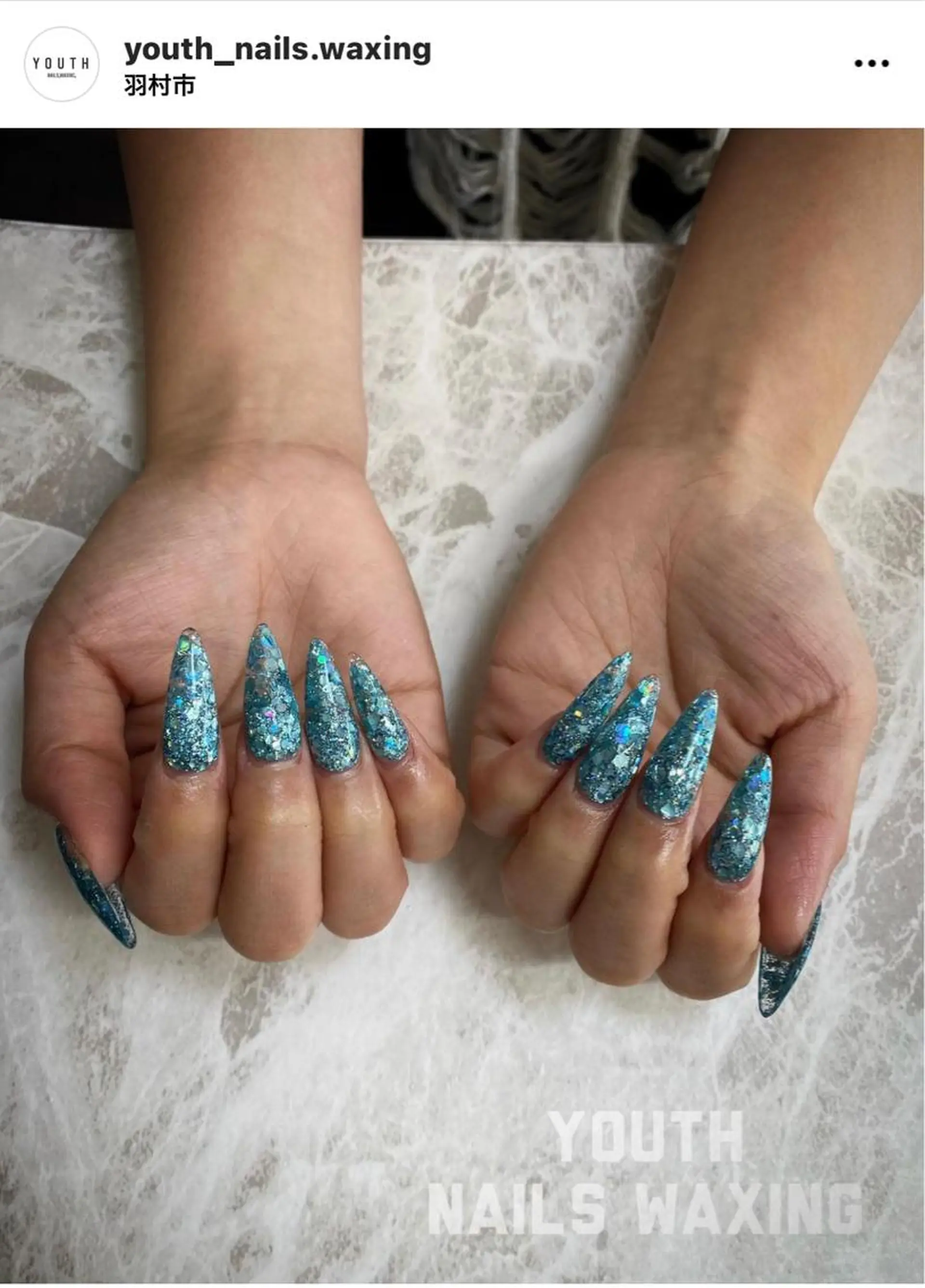 ネイル ハンドネイル YOUTH nails waxing所属・YOUTH natsumiのネイルデザイン