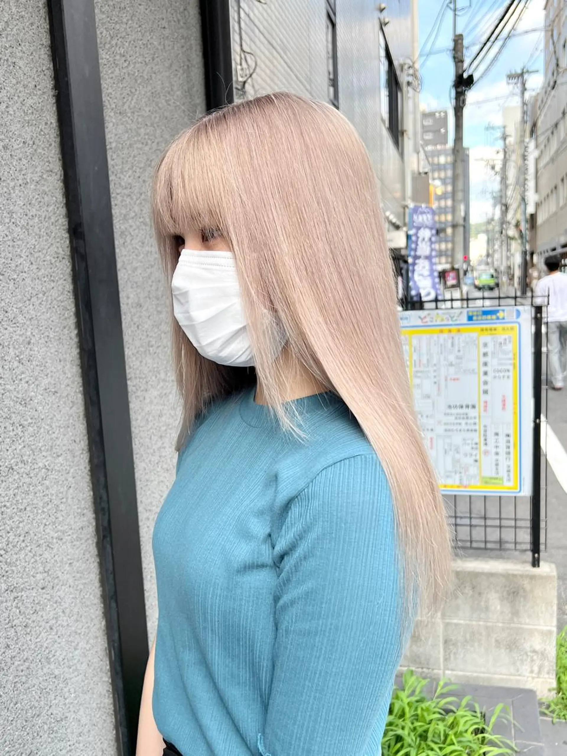 ロング カラー Via officialのヘアスタイル