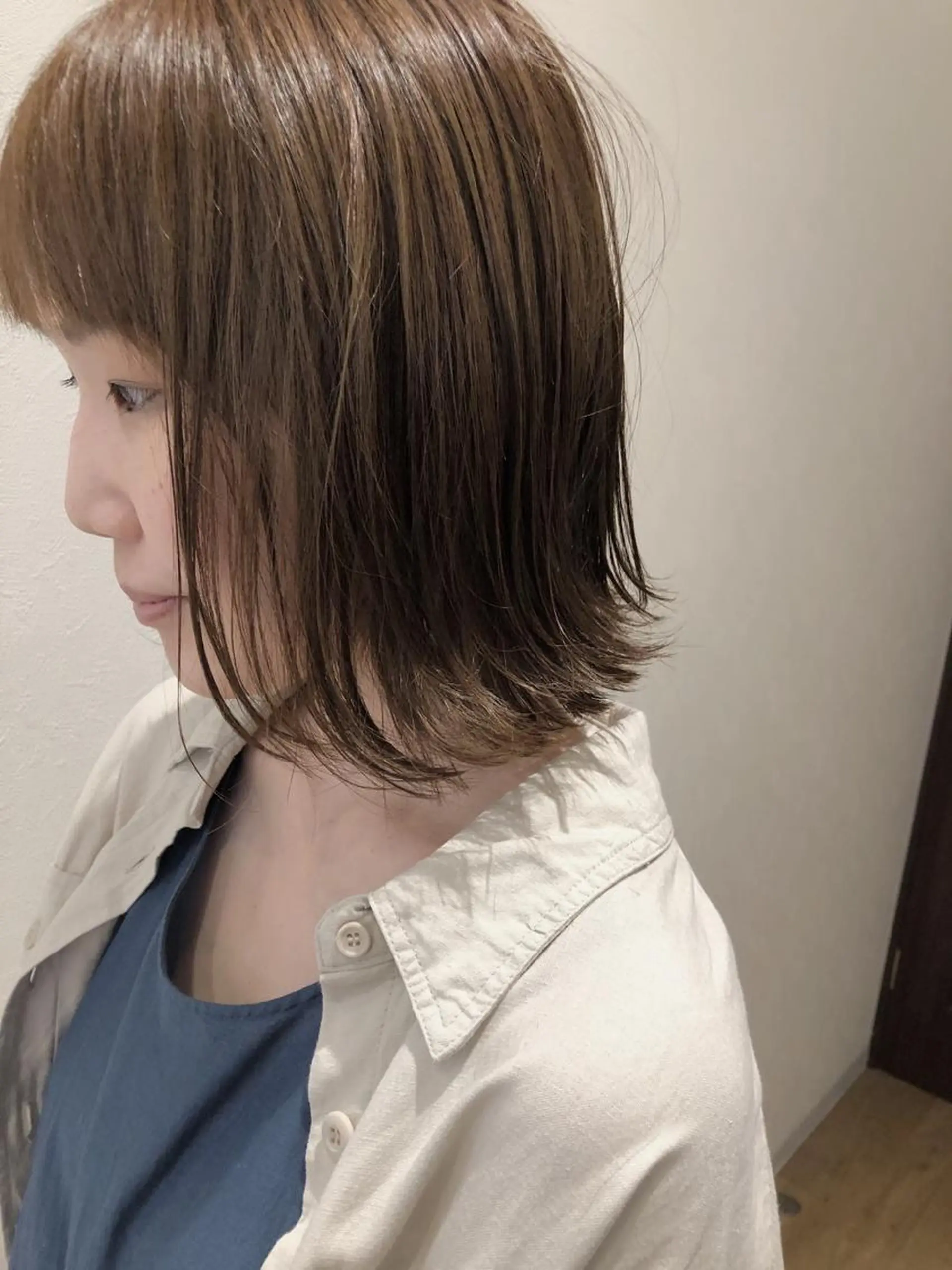 ショート カット ヘアカラー トリートメント 奈良市／尼ヶ辻 谷川和也のヘアスタイル