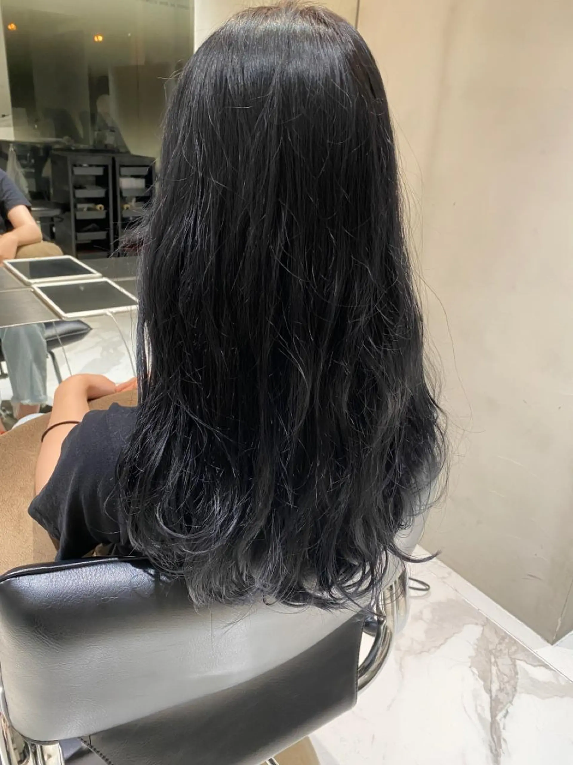 ロング カラー ヘアカラー トリートメント ヘアセット ナチュラル/韓国💎 haruka 💎のヘアスタイル