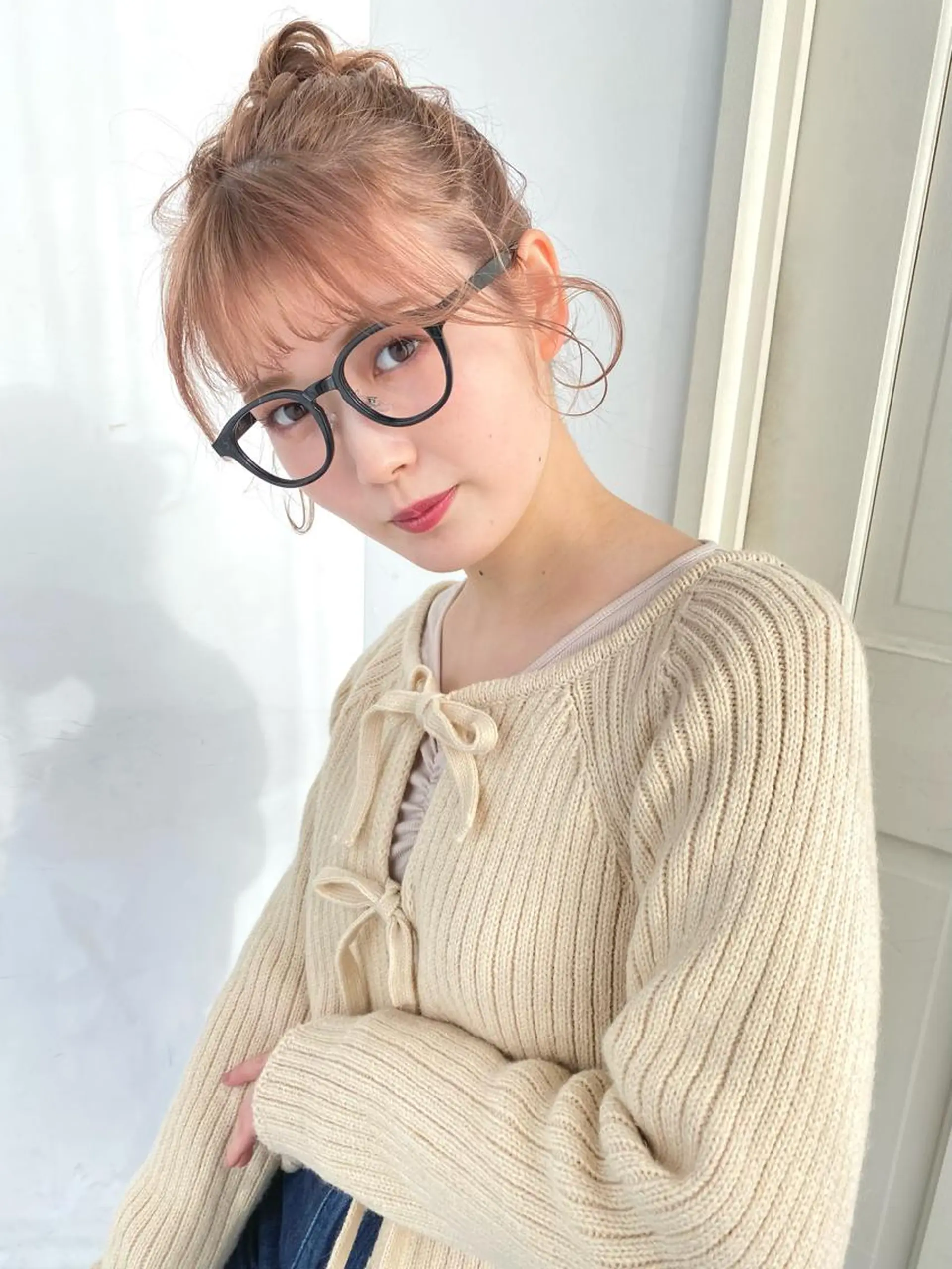 ミディアム 梅津 光帆のヘアスタイル