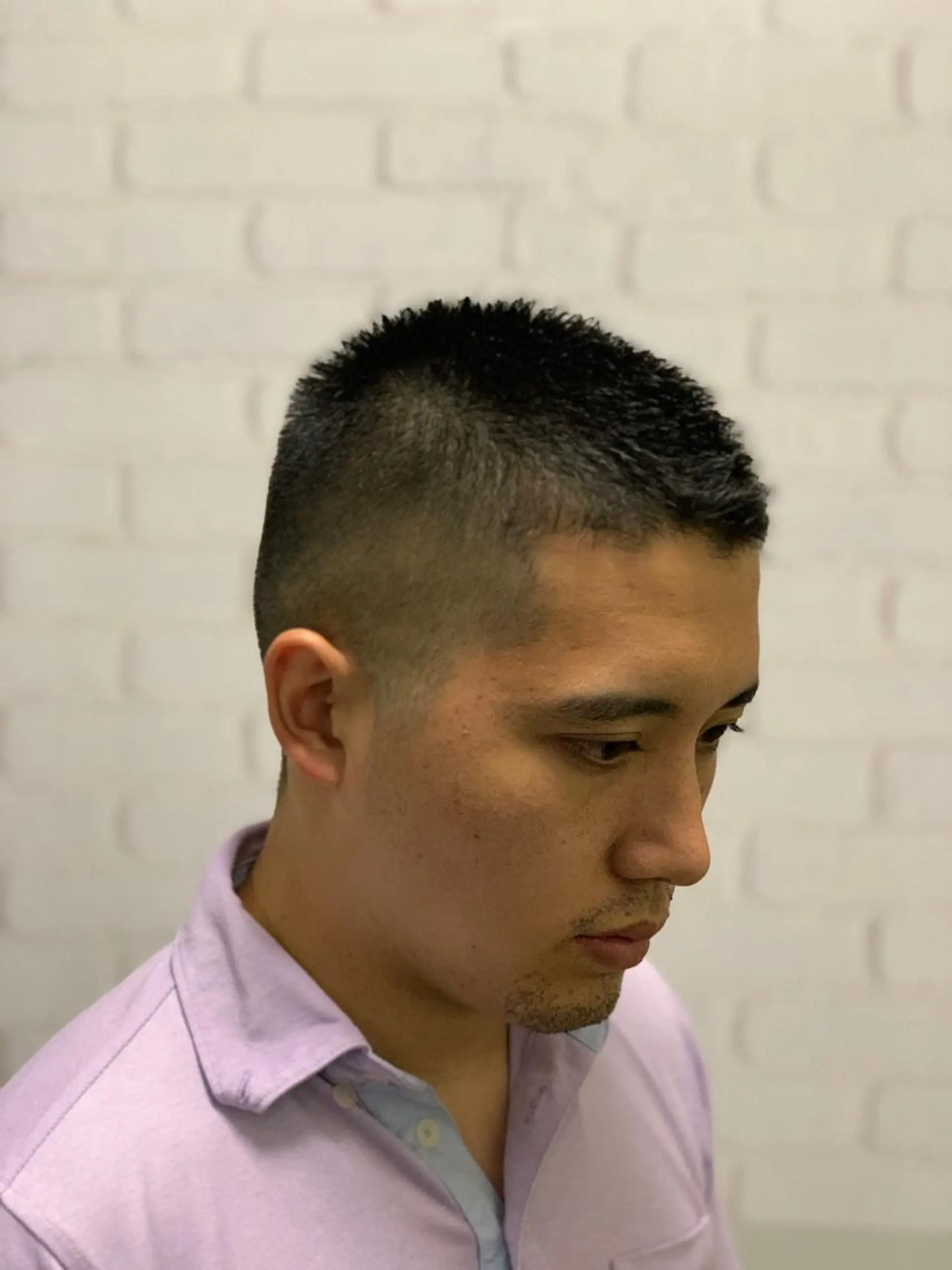 ショート ヒロ銀座プレミアムバーバー銀座店所属・田中 心のヘアスタイル