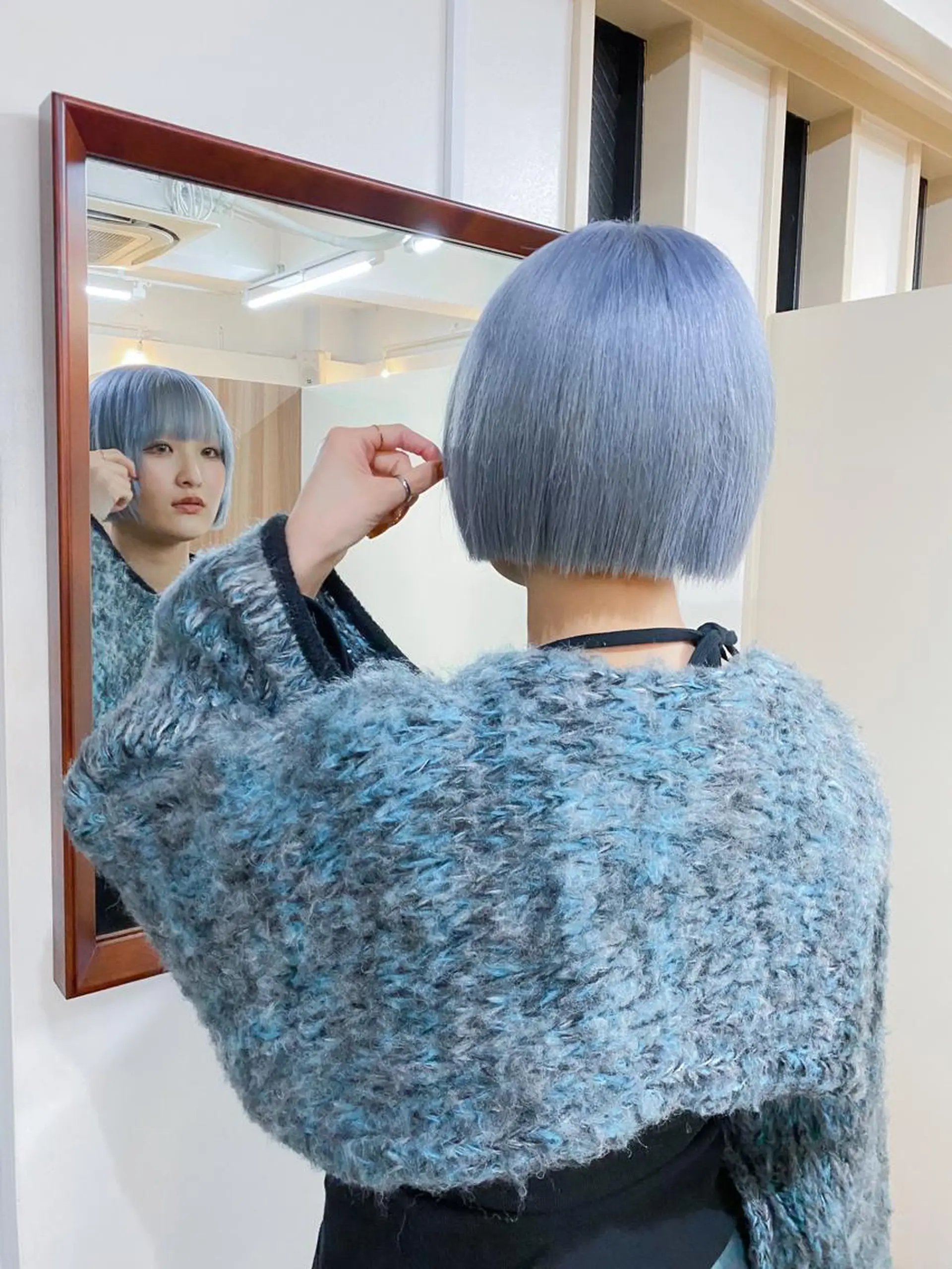 ショート カラー ハイトーンカラー ハイトーンカラー ⭐️NAZUNAのヘアスタイル