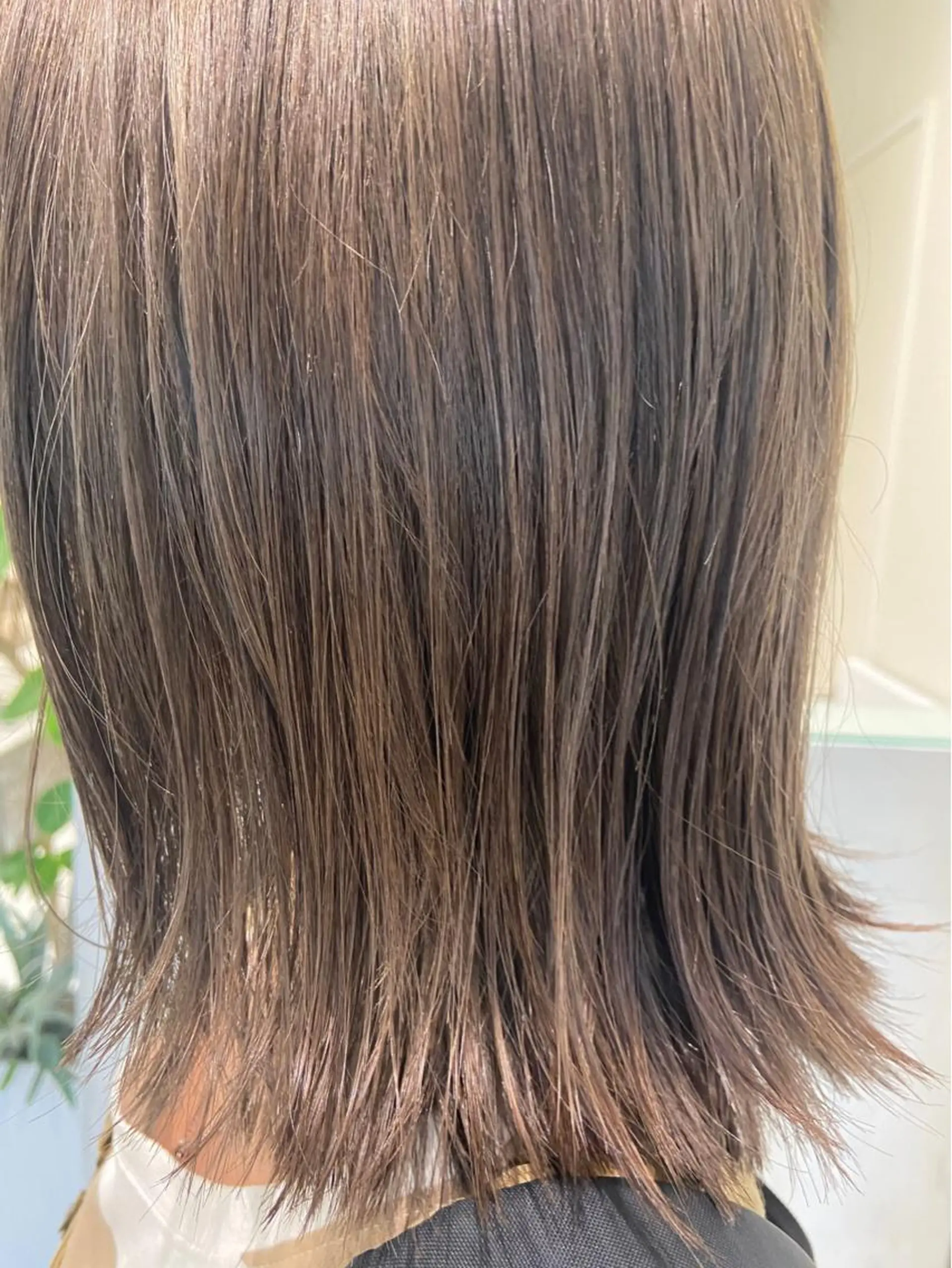 ミディアム ボブ/インナーカラー /眉毛/Miyuのヘアスタイル