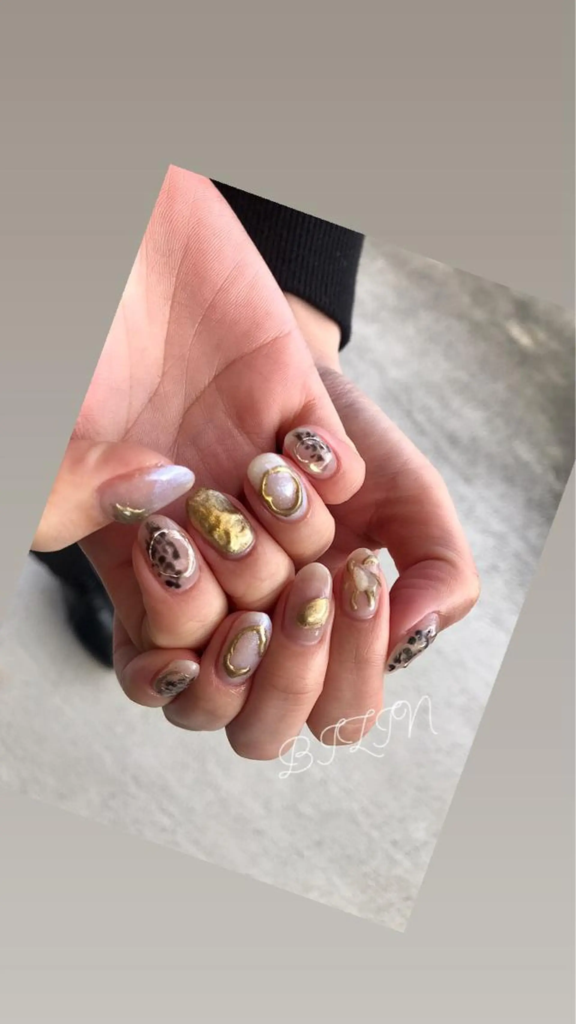 ネイル 美尽  BIZIN所属・久々 もえみのネイルデザイン