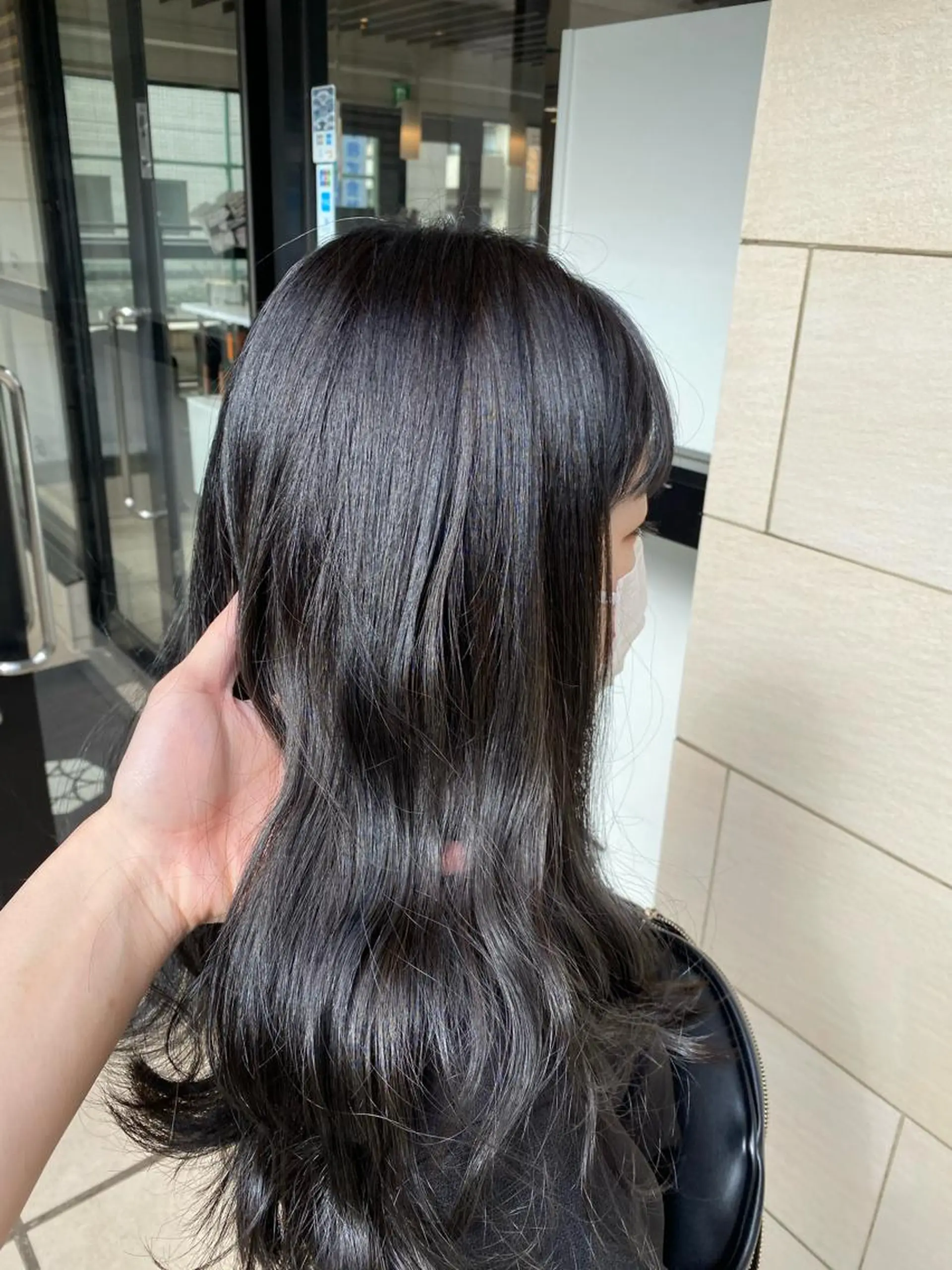 ロング カラー グレージュ 🌟縮毛矯正/ 髪質改善/髙橋🌟のヘアスタイル