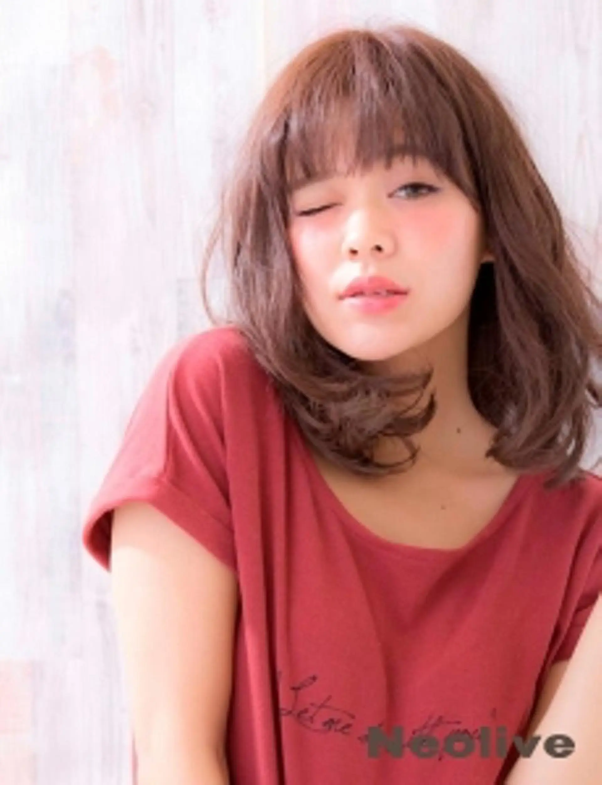 ミディアム ✨店長 鈴木輝✨のヘアスタイル