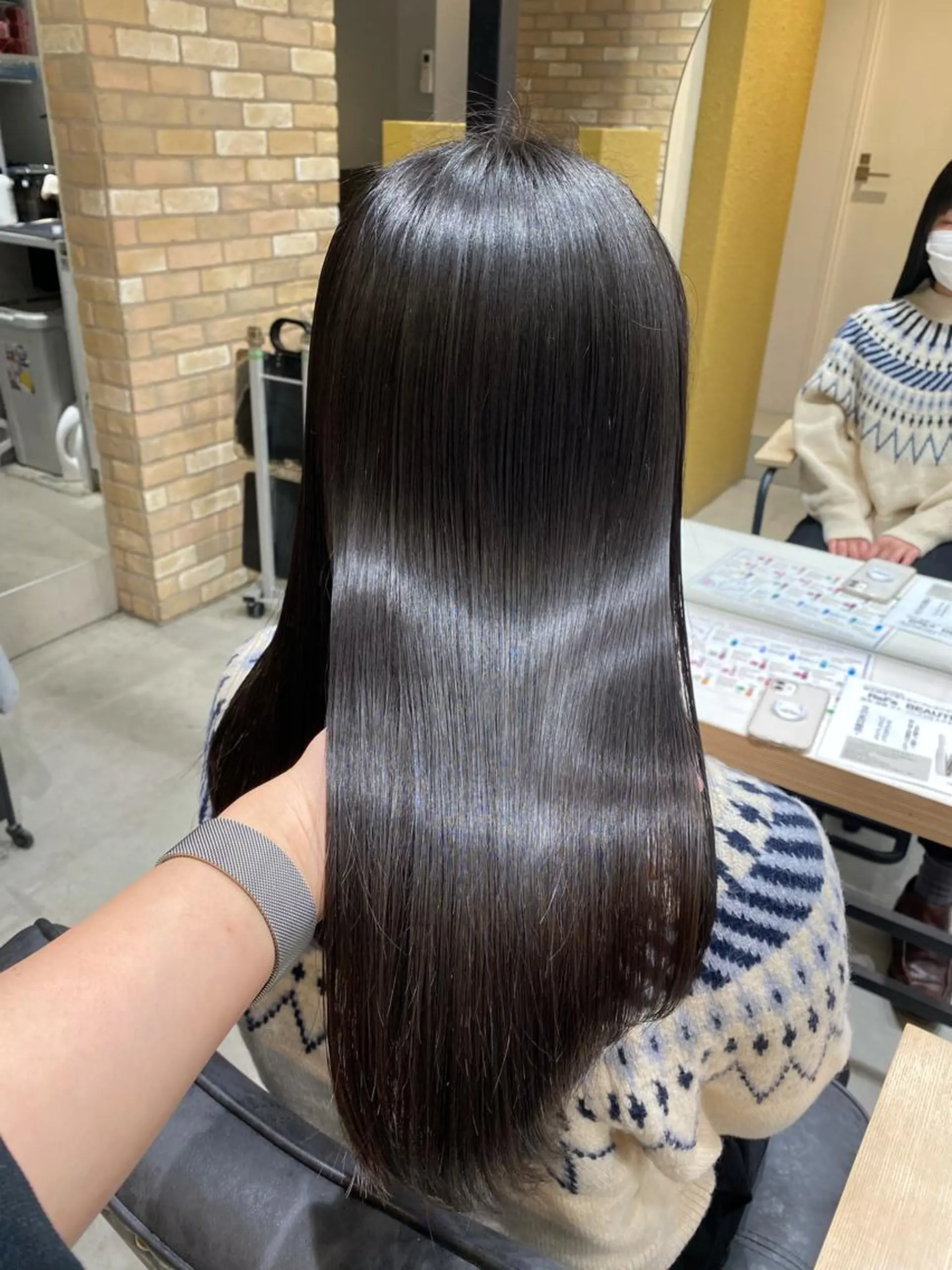 ロング カラー マツエク・マツパ ブリーチ 髪質改善 トリートメント 韓国マツエク/まつパ 🎀misaki🎀のマツエク・マツパデザイン