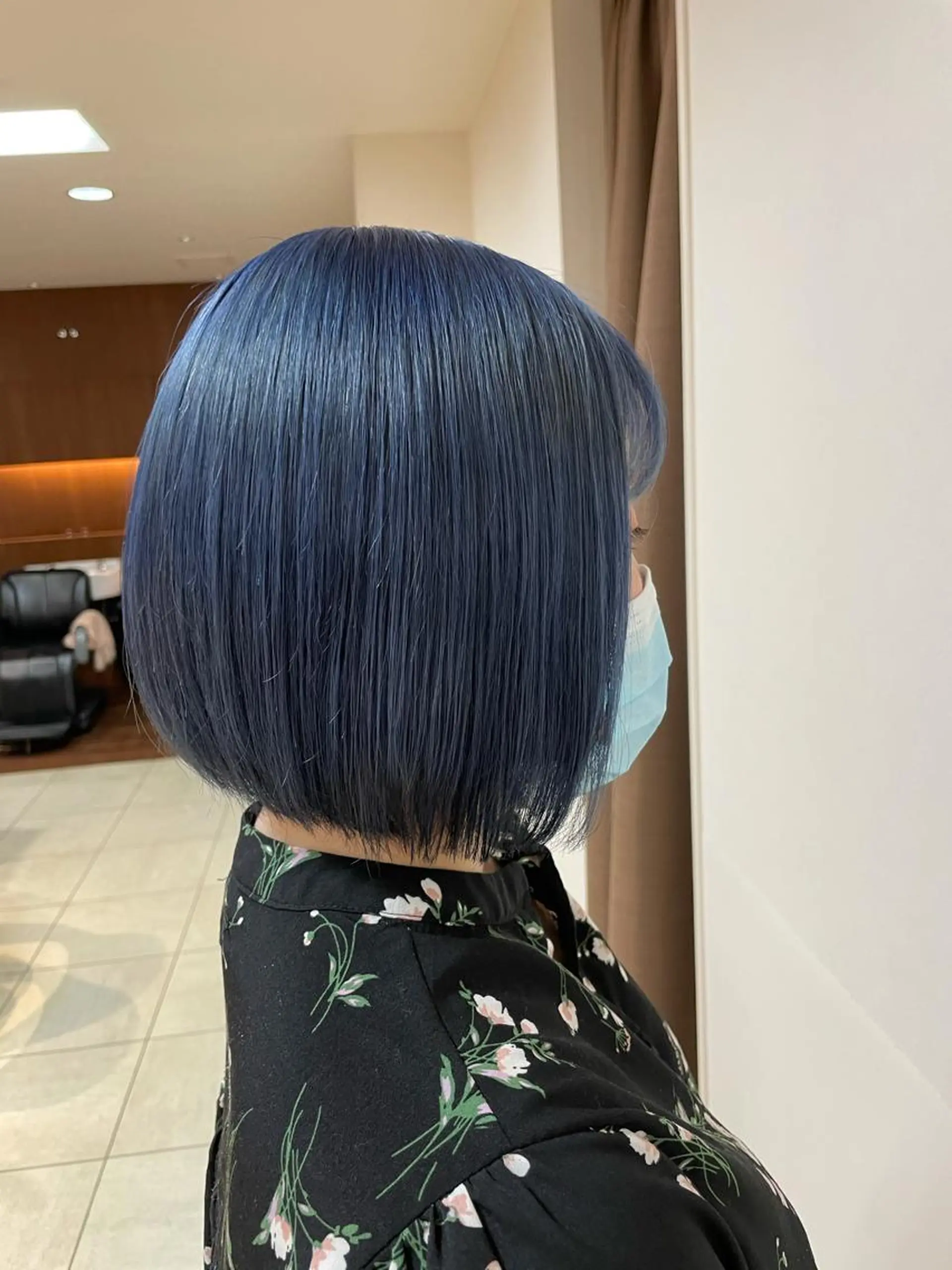 ミディアム カラー ヘアアレンジ ヘアカラー トリートメント 【Sweep】おじま のぞみのヘアスタイル