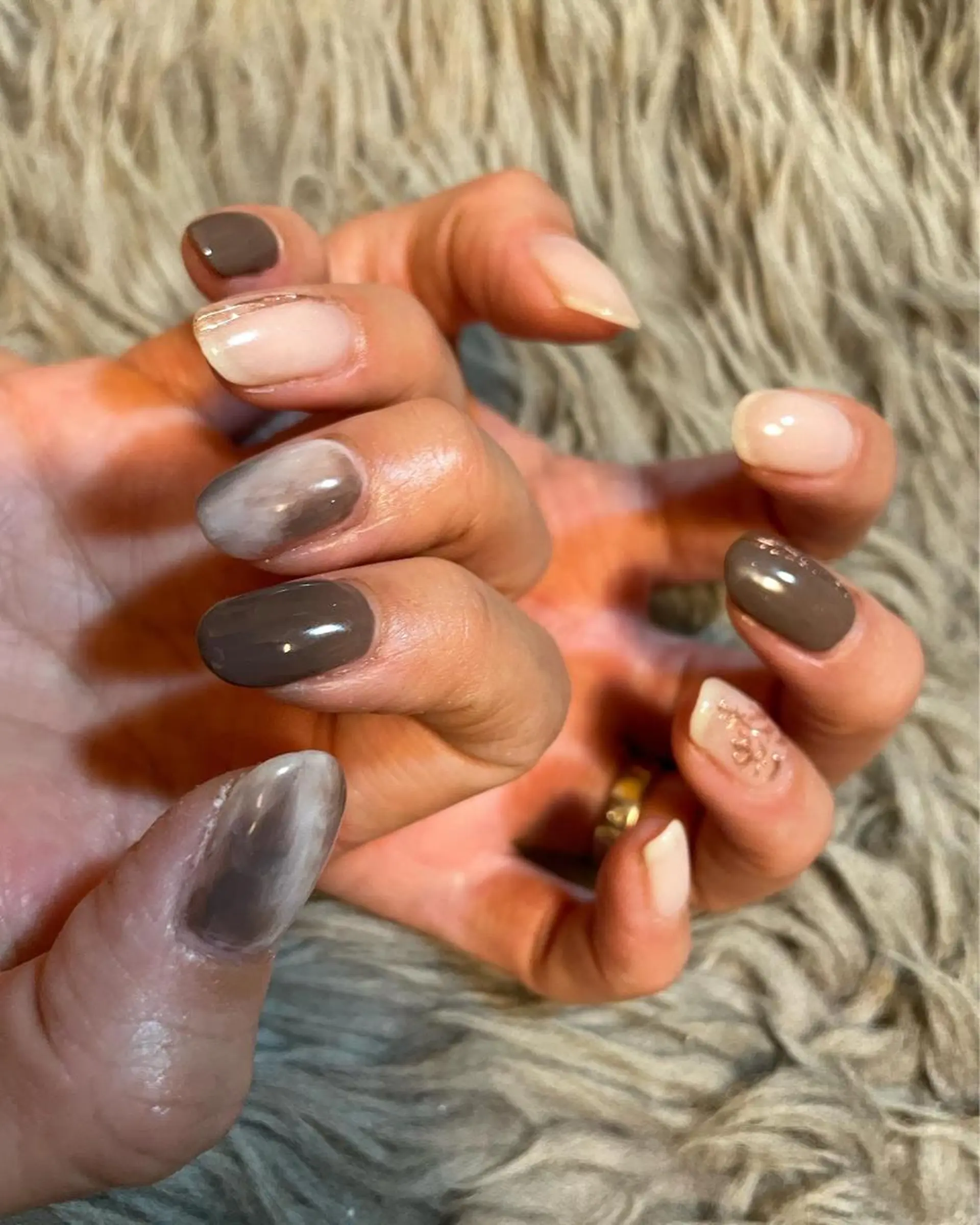 ネイル ハンドネイル 大家 小百合のネイルデザイン