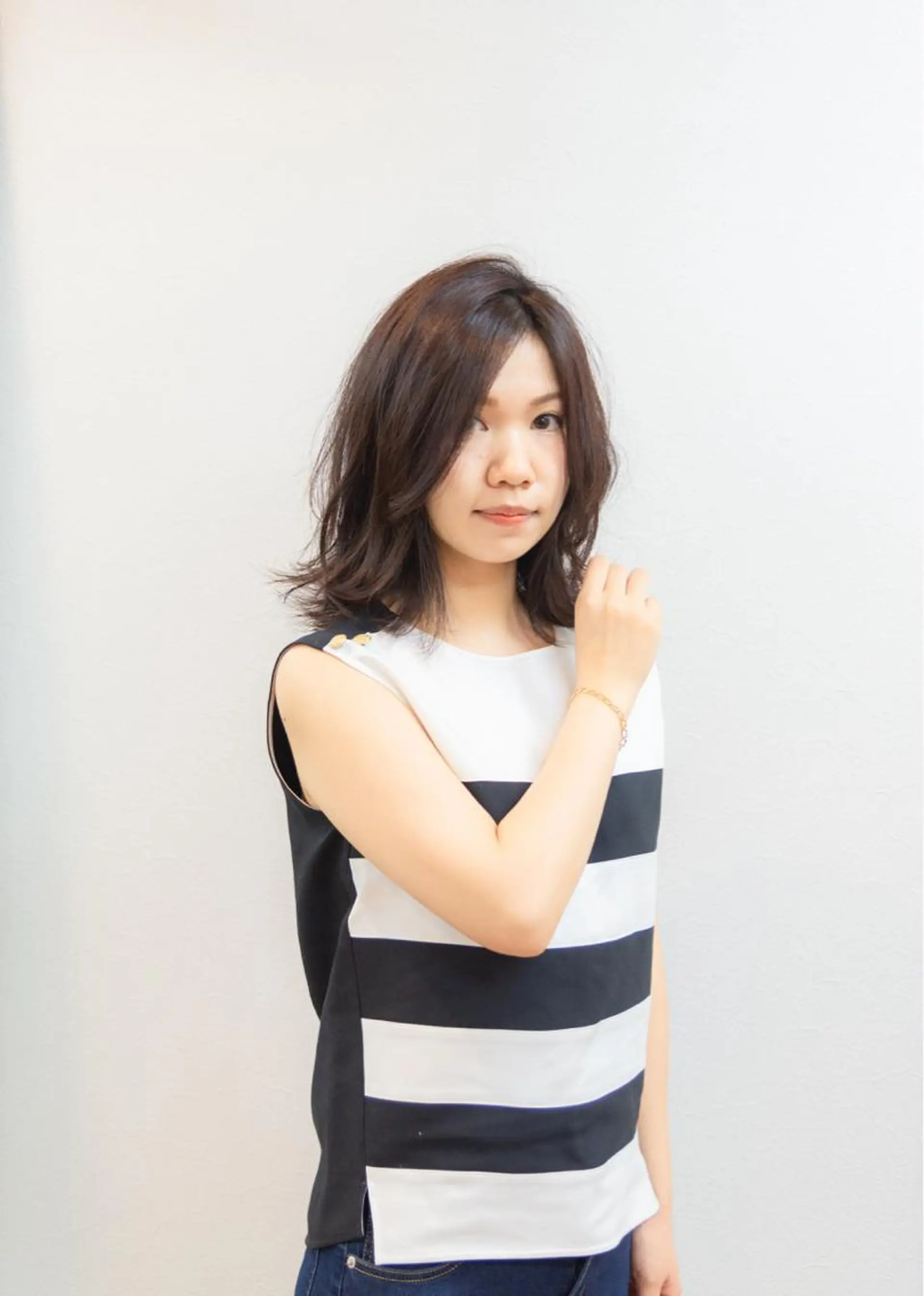 セミロング カラー ブラウンカラー ピンクカラー レッドカラー レッドブラウン バイオレットカラー カット ヘアカラー 【H.GENTIL】 TERUのその他イメージ