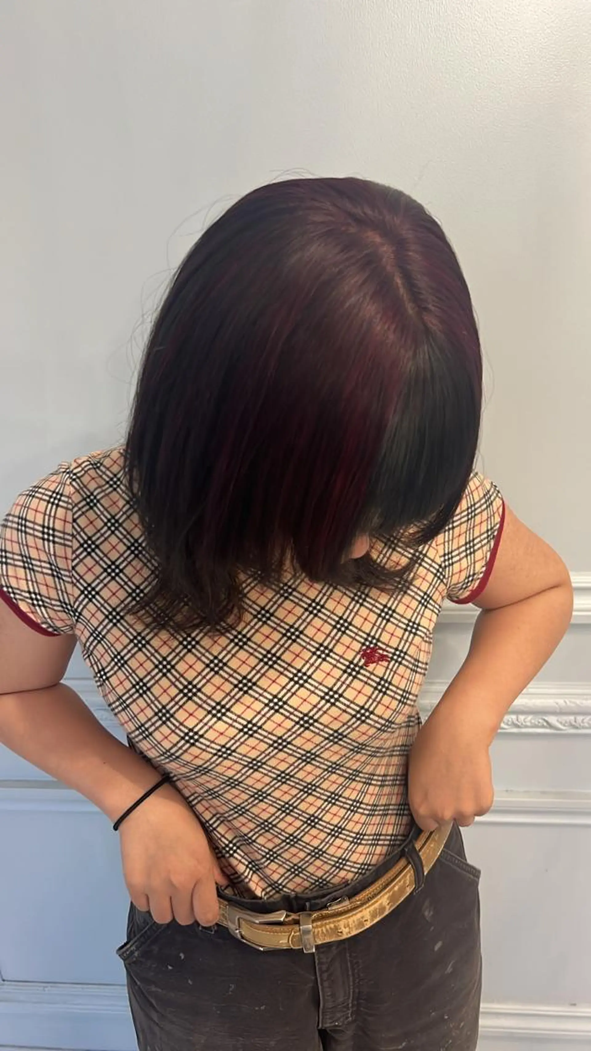 ミディアム カラー ブリーチ ORIKA所属・岡崎 睦のヘアスタイル