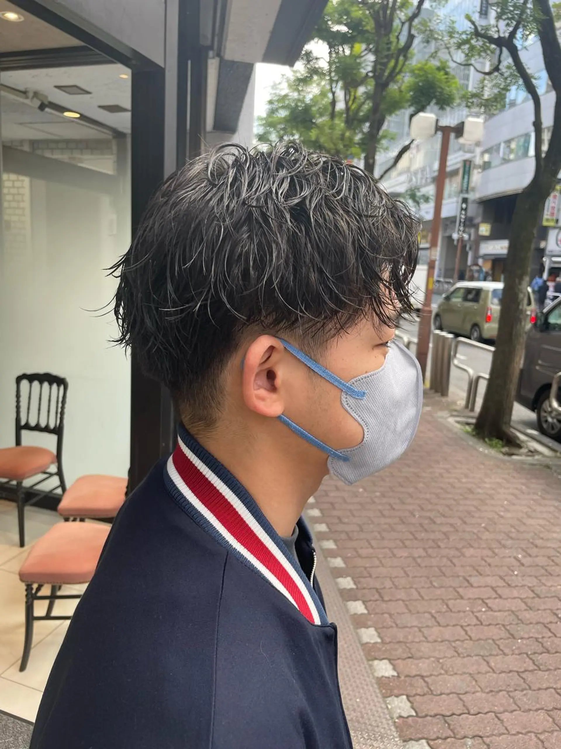 パーマ メンズ メンズパーマ 韓国風/メンズ アイブロウワックスの眉毛・アイブロウイメージ