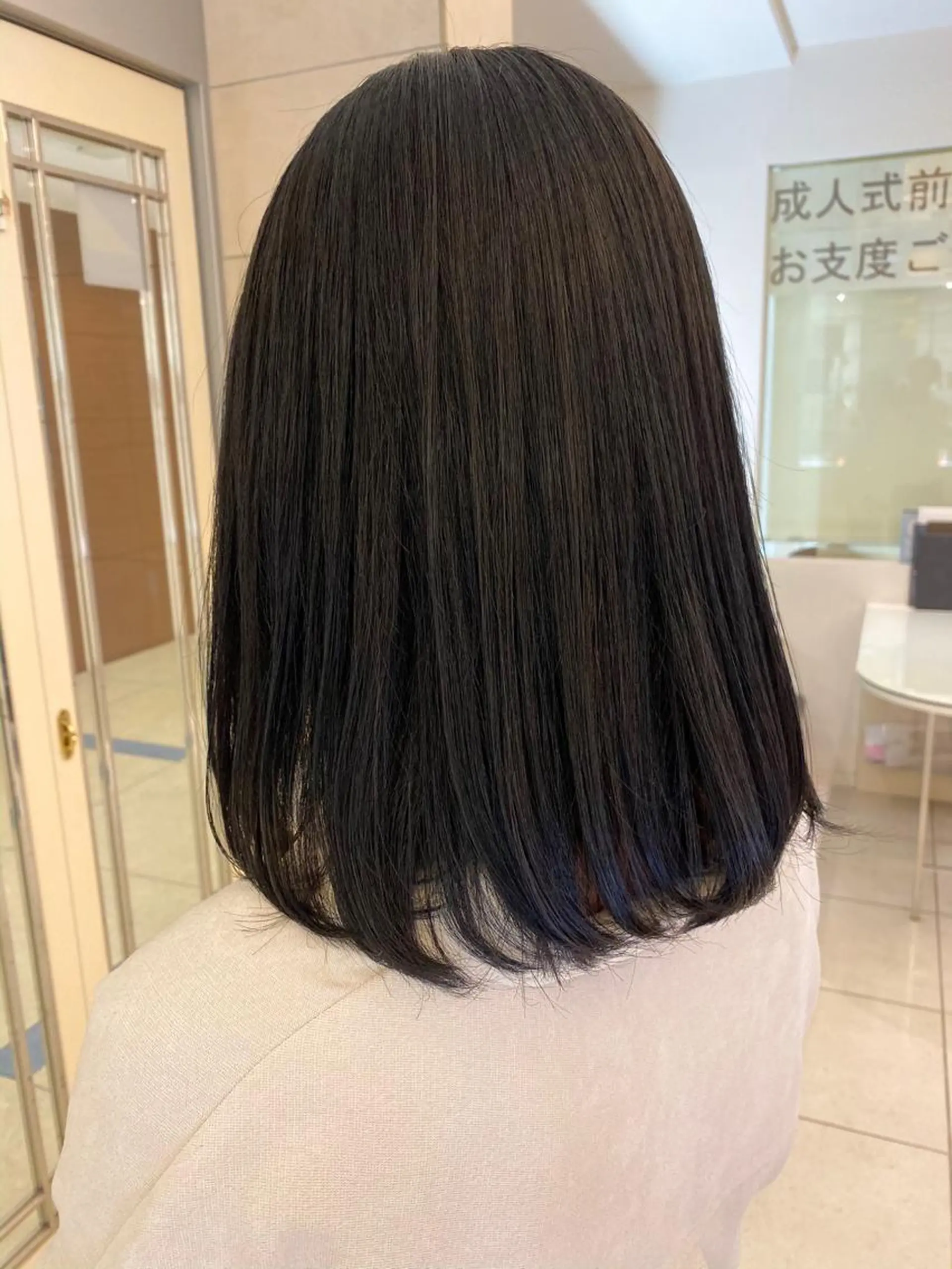 ミディアム カラー ヘアカラー 『髪質改善』服部 隆志のヘアスタイル