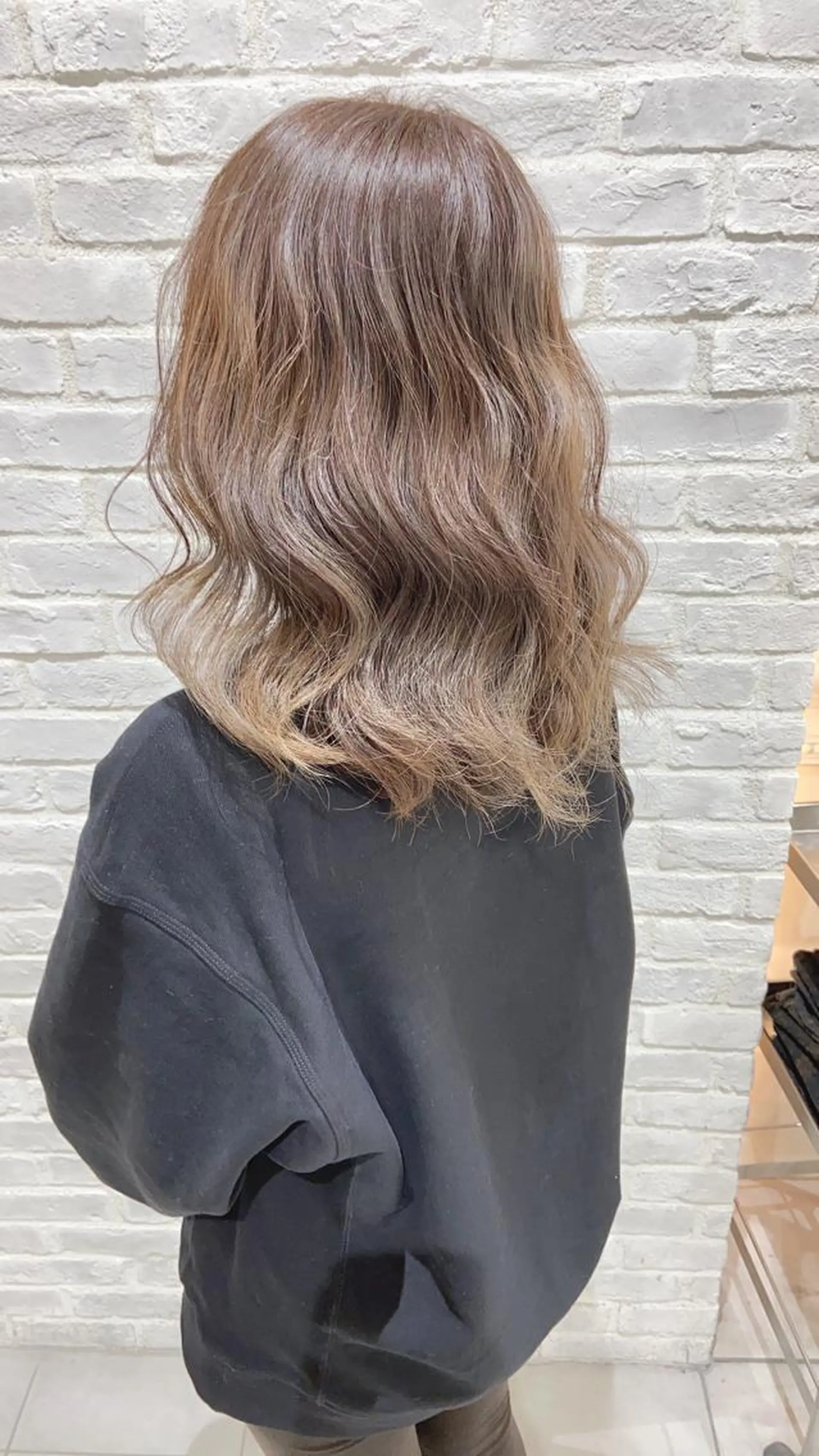 ロング カラー カット ヘアカラー 韓国/色気/レイヤー /avance天王寺のヘアスタイル