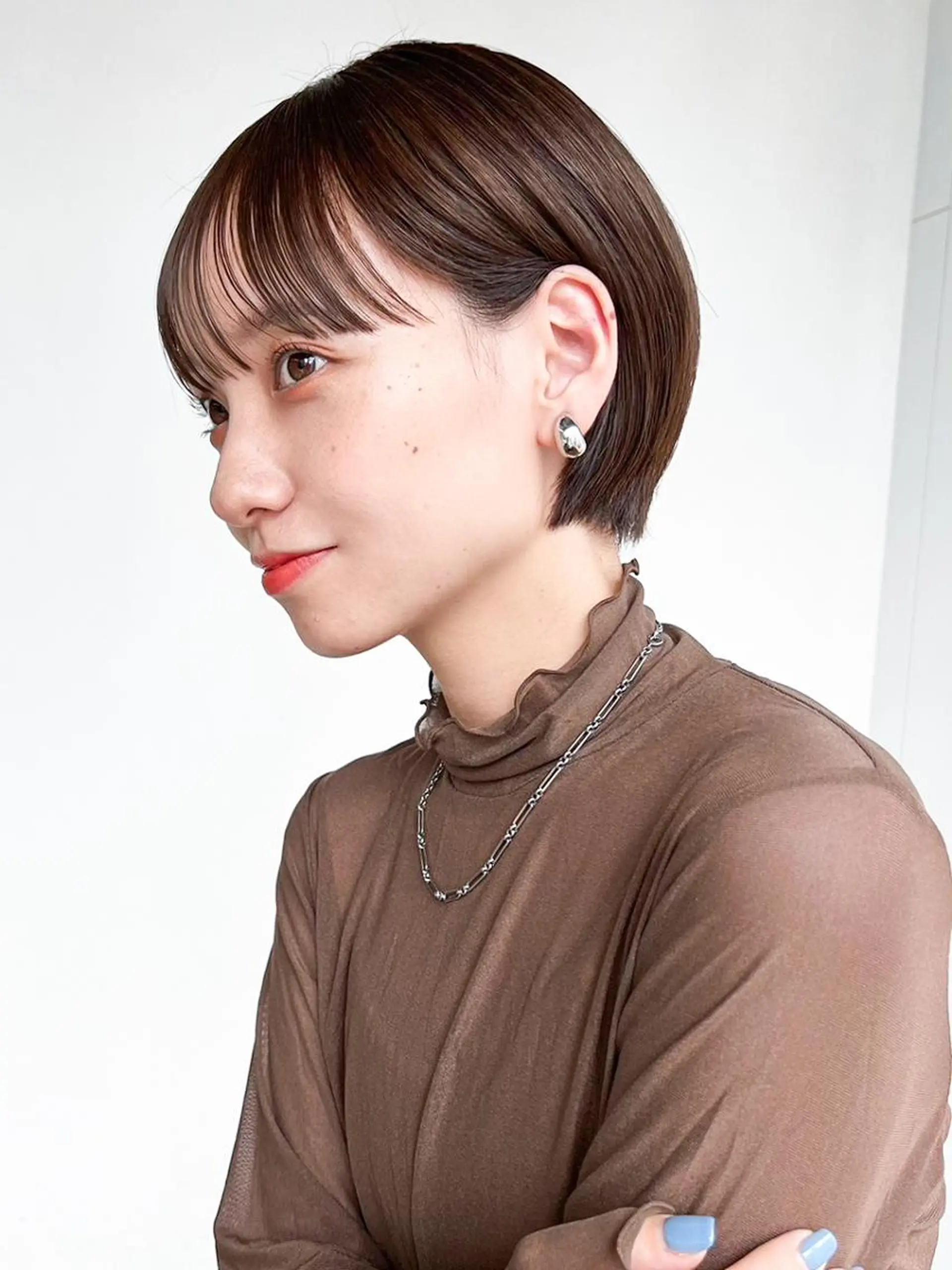 ショート カラー ショートヘア カット ヘアカラー トリートメント ITbyALBUM 藤沢店のヘアスタイル