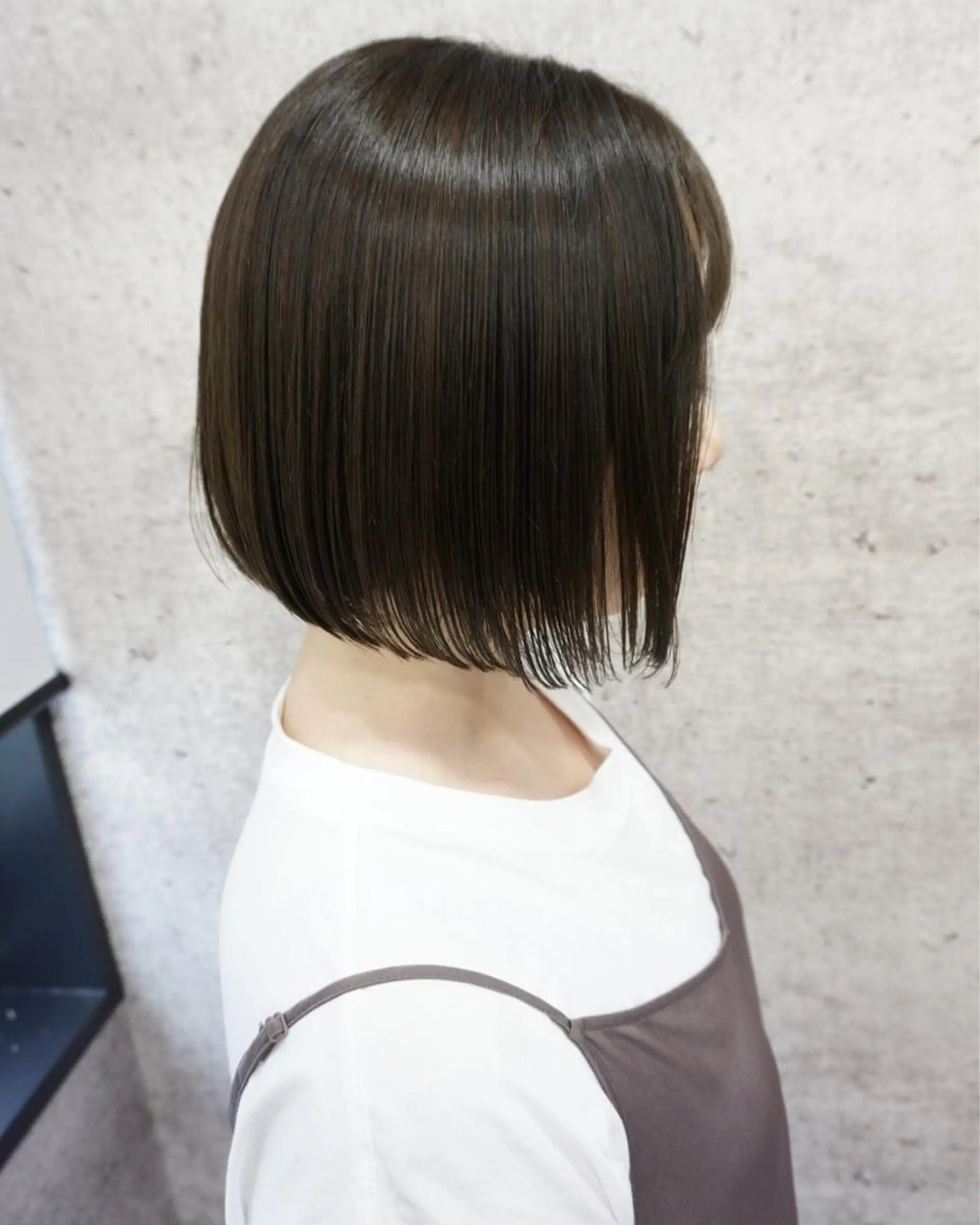 ミディアム カット トリートメント 羽田 hadaのヘアスタイル