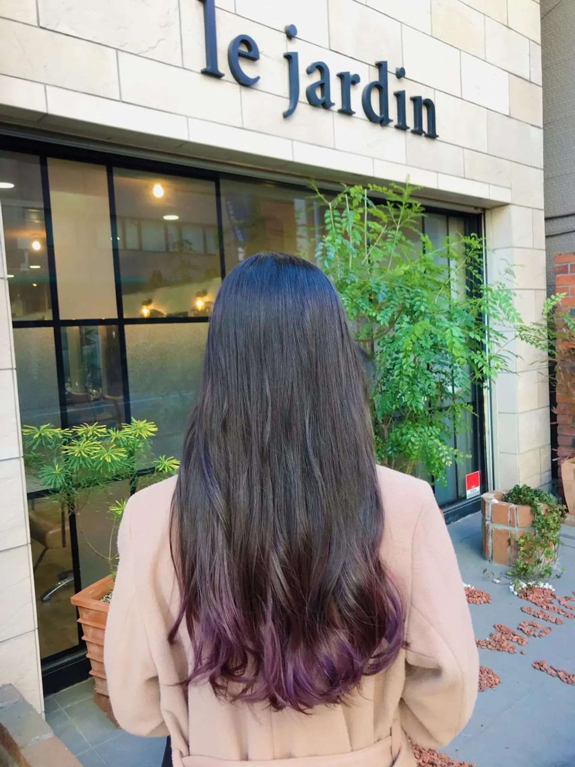 ロング ヘアカラー トリートメント SHIAN八王子 🇫🇷山本実穂のヘアスタイル