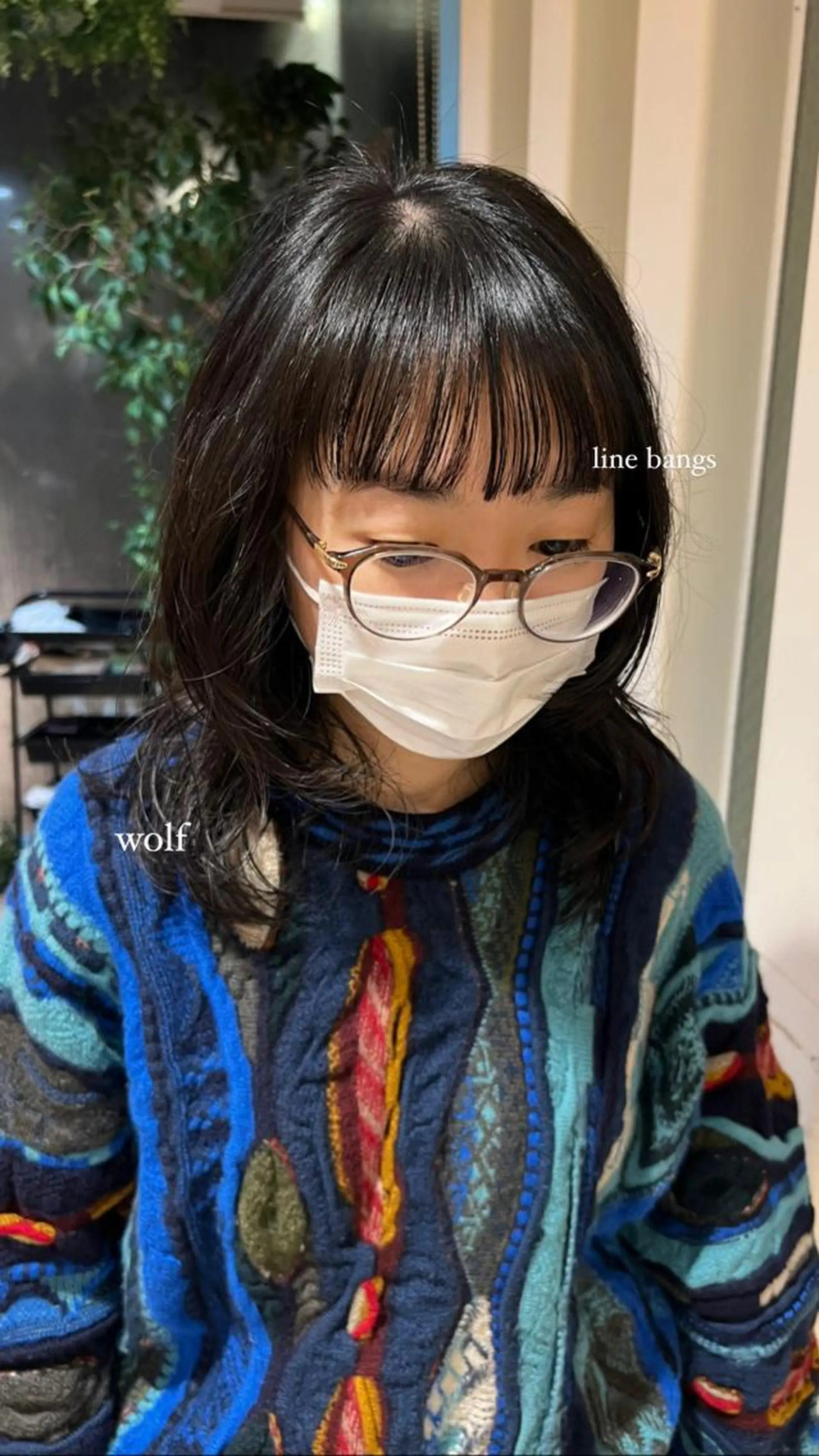 セミロング パーマ/名古屋パーマ / コデラ ナナホのヘアスタイル