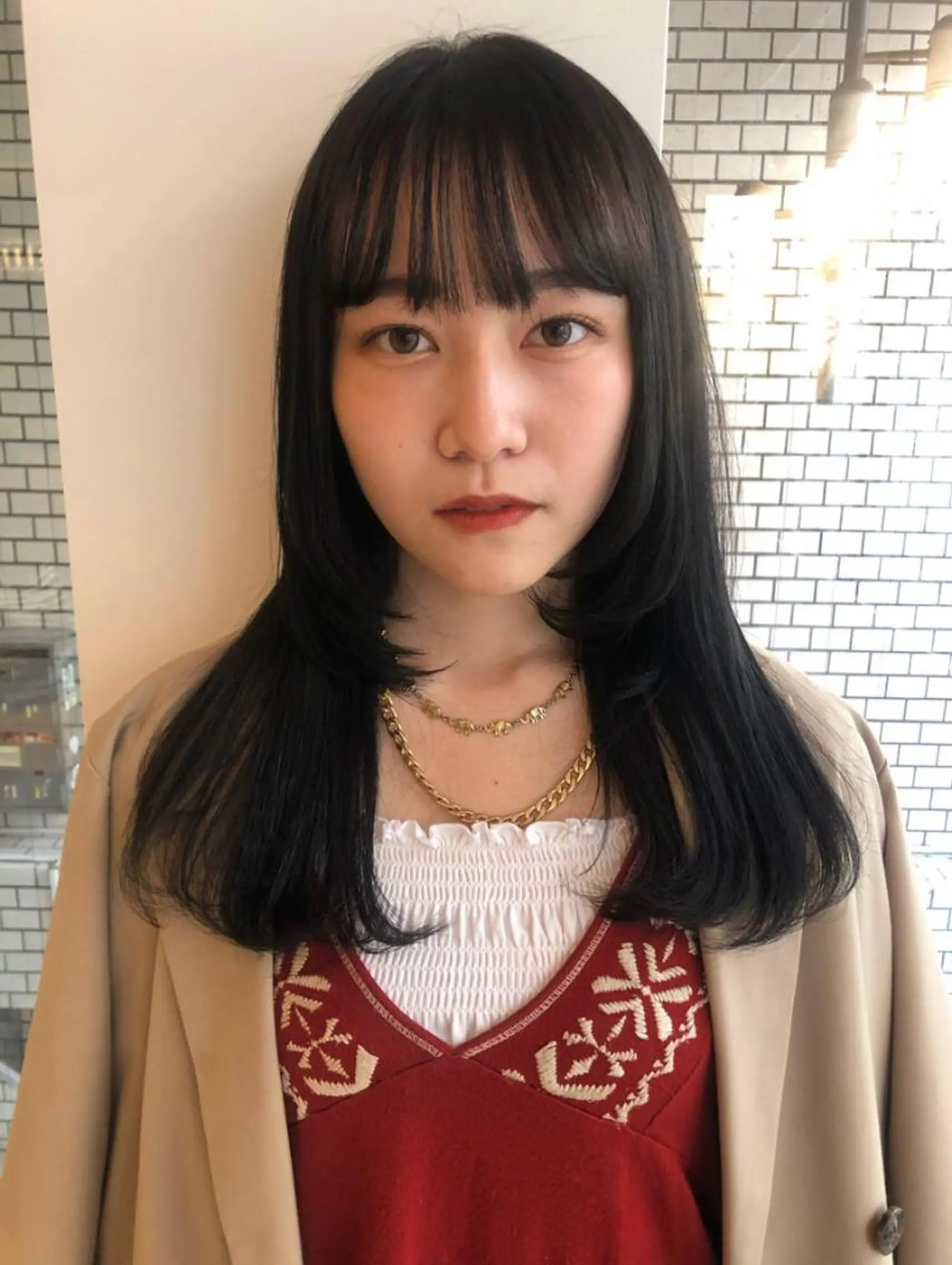 セミロング AIRI 🐈‍⬛のヘアスタイル