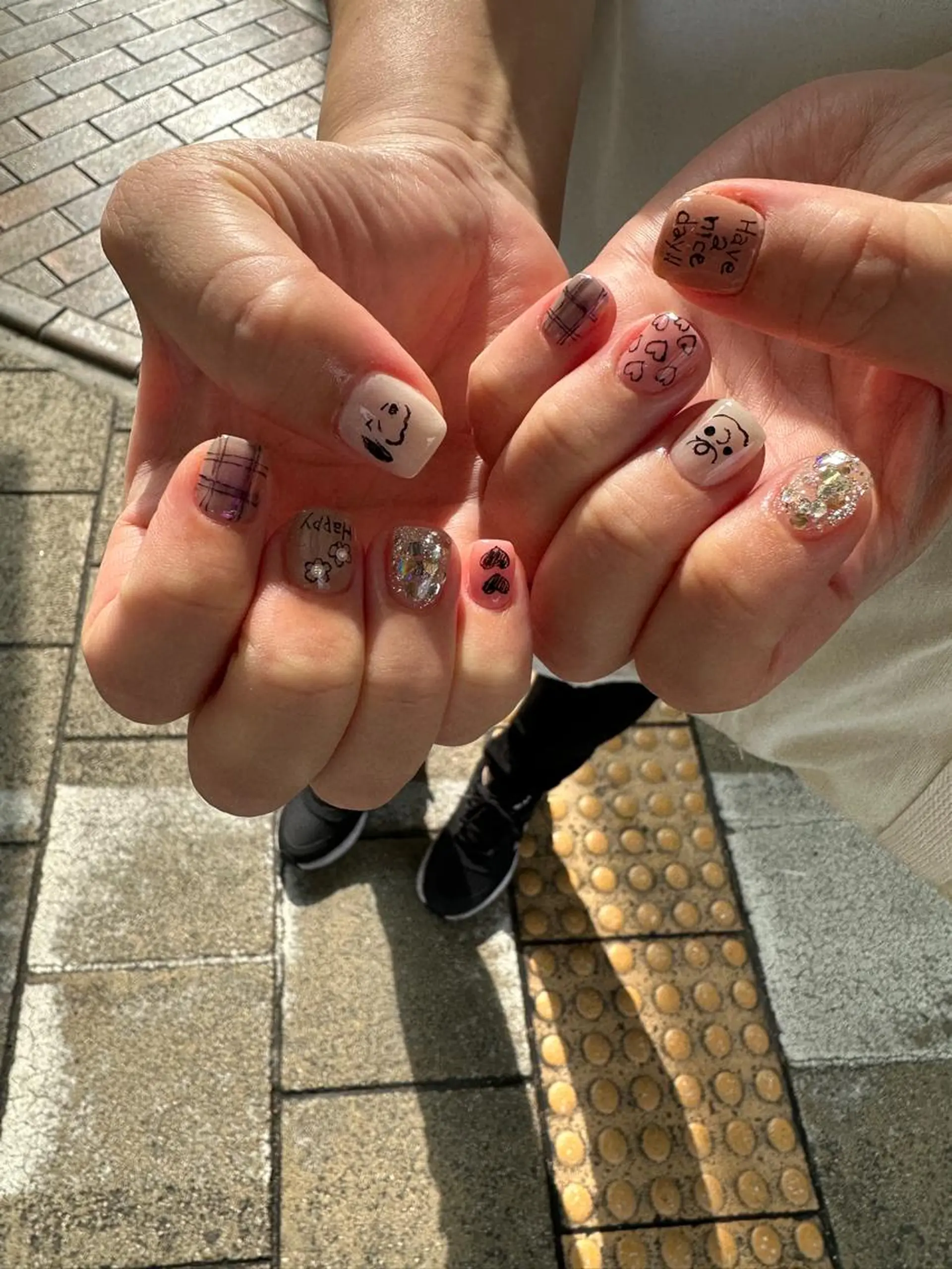 ネイル ハンドネイル nail salon  ∞ mikanal ∞所属・nailsalon ∞ ﾐｶﾅﾙ ∞のネイルデザイン