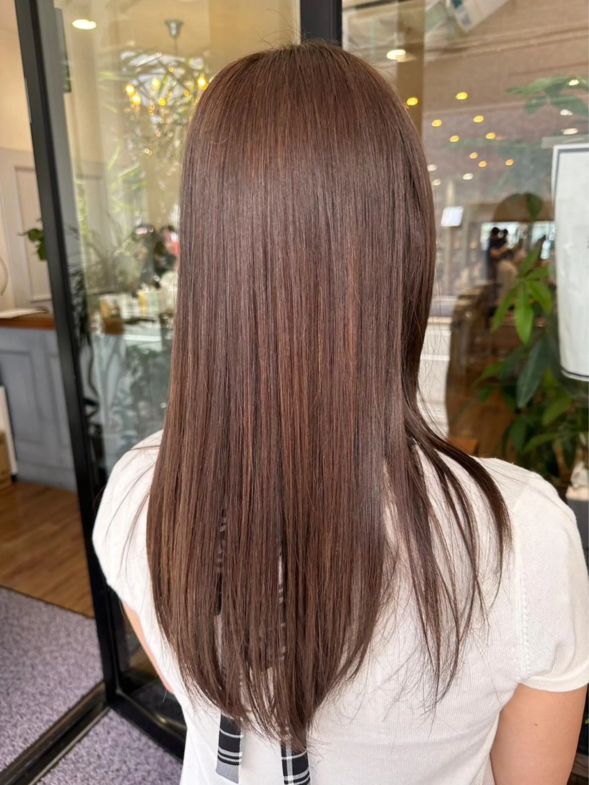 ロング トリートメント あずま みゆのヘアスタイル