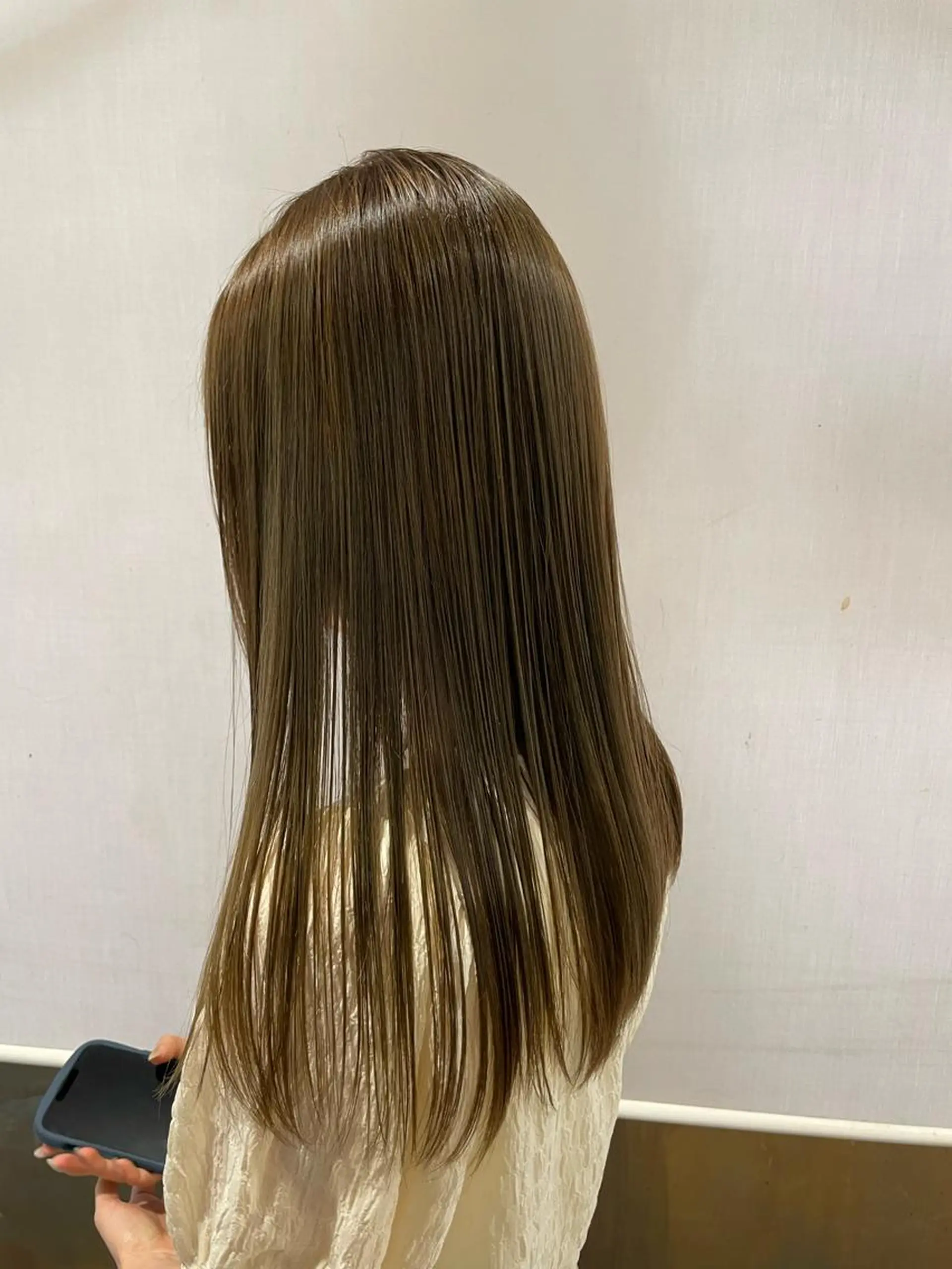 セミロング カラー ヘアアレンジ ベージュカラー オリーブベージュ ヘアカラー トリートメント ヘアセット 🌿透明感/レイヤー 🌿TATSUKIのヘアスタイル