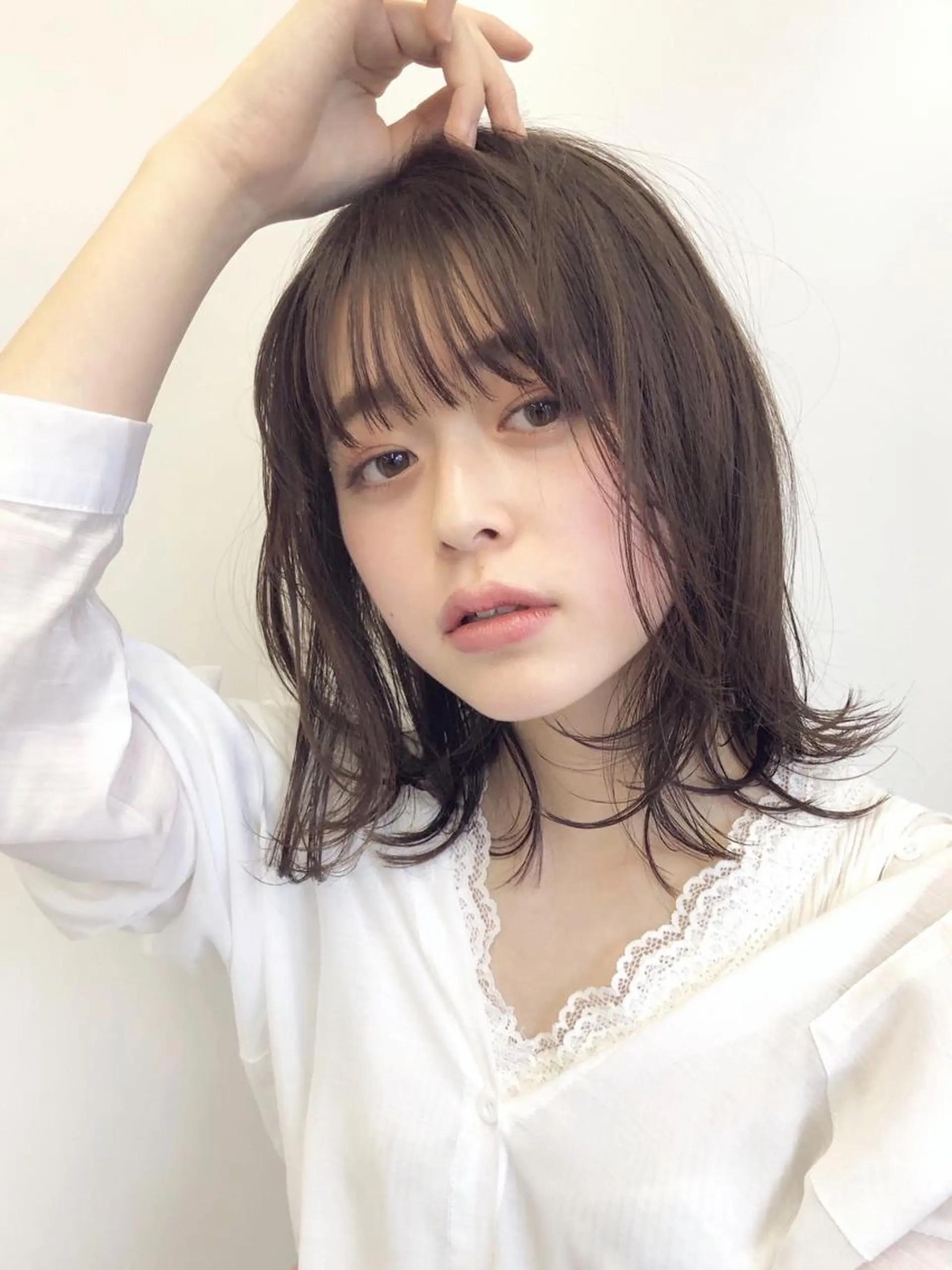 ミディアム カラー 🤍オオカワ レイナ🤍のヘアスタイル