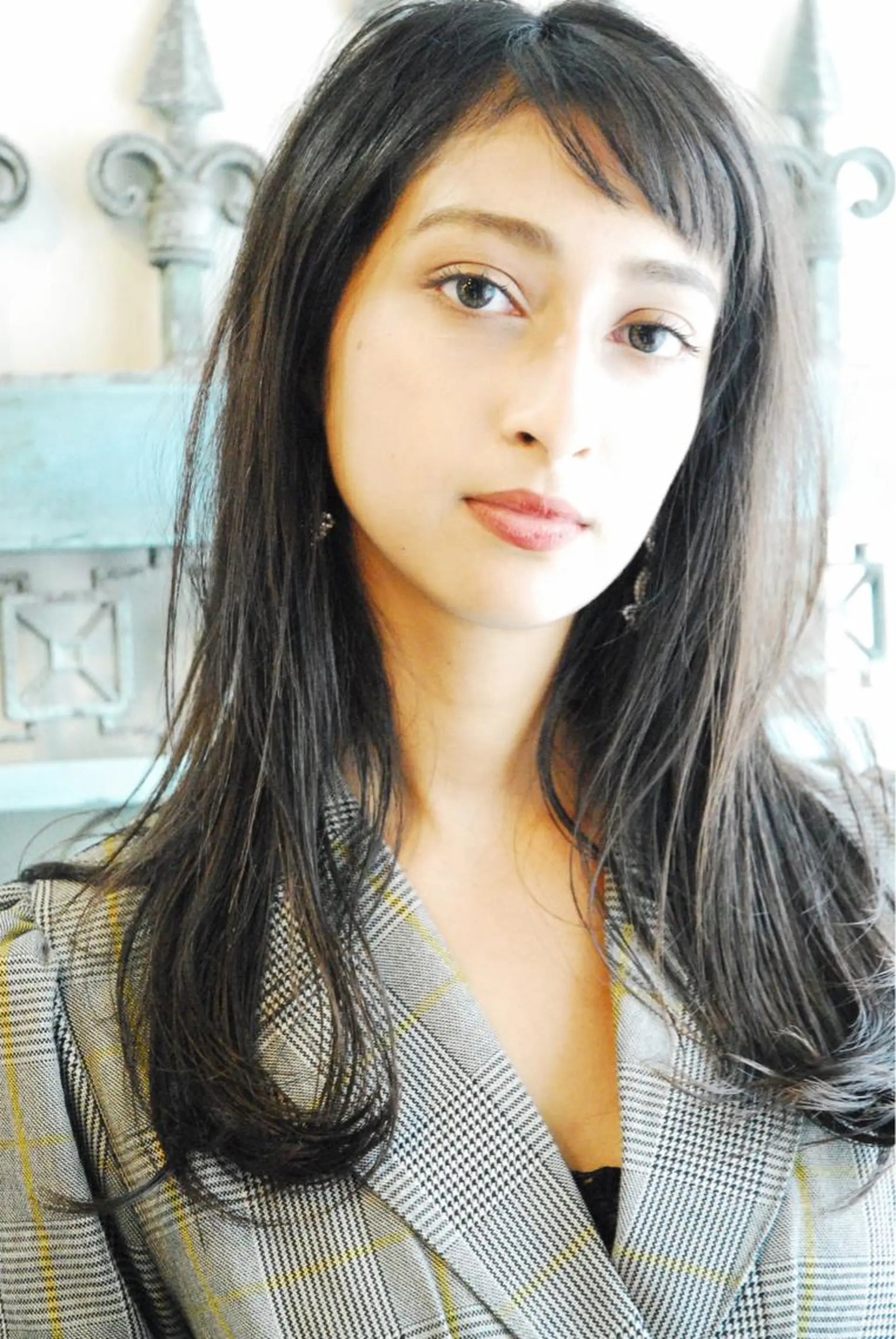 ロング カラー パーマ ヘアアレンジ カット 縮毛矯正 表参道Lise おおいしおりのヘアスタイル